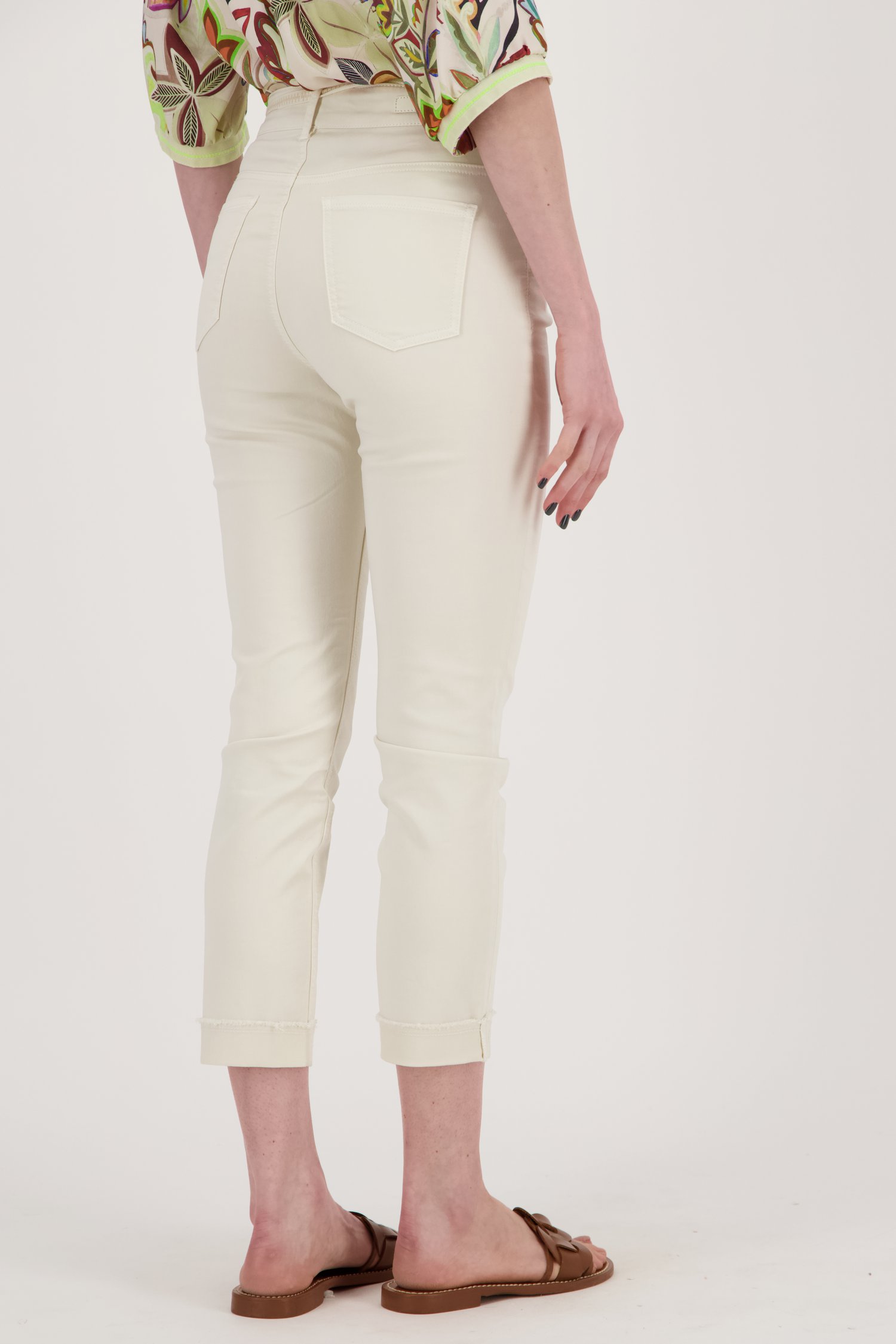 Ecru jeans - 7/8 lengte - Slim fit van Geisha voor Dames