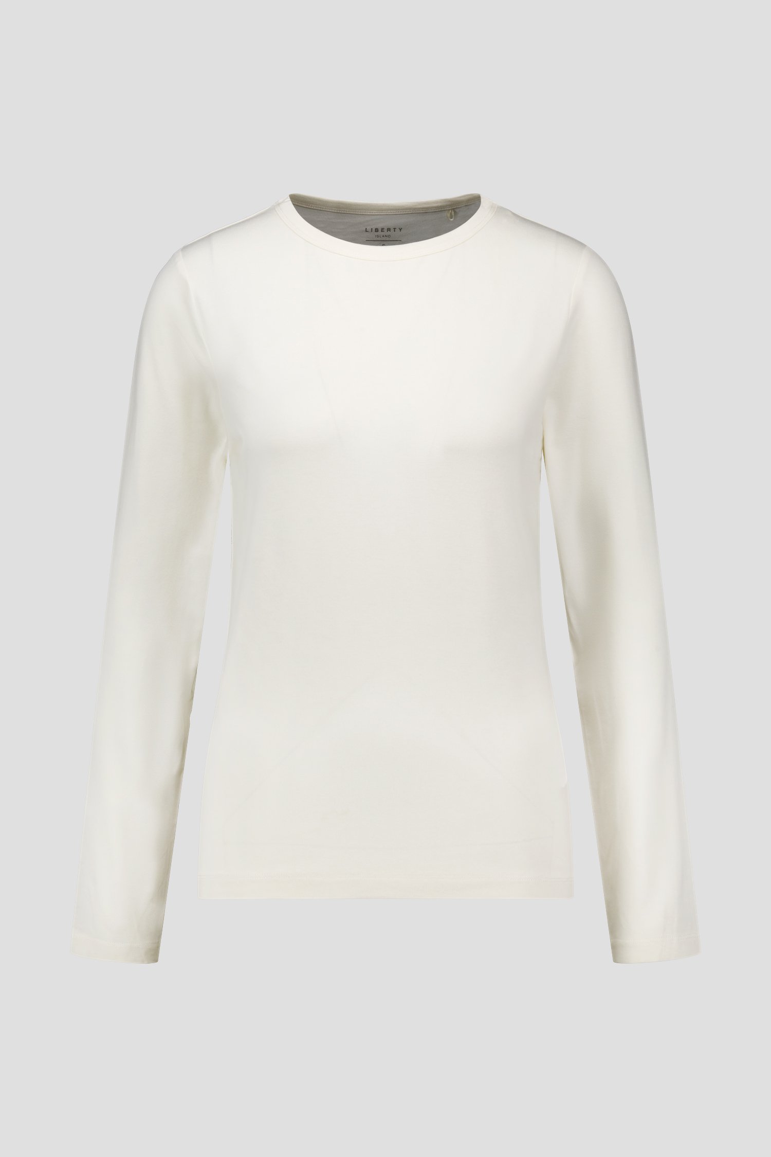Productfoto 1 van Ecru T-shirt met lange mouwen door Liberty Island voor Dames