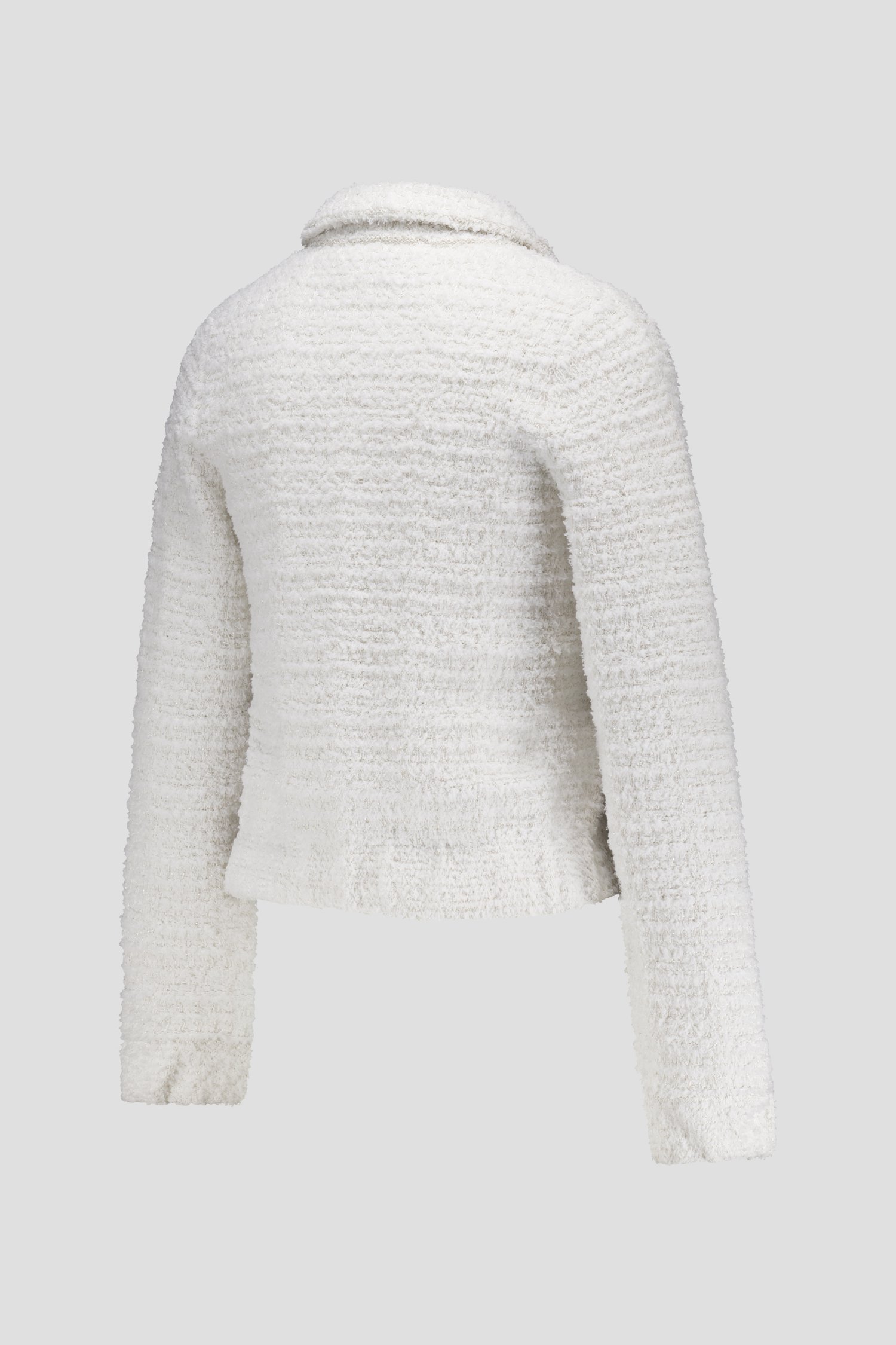 Ecru vestje in bouclé van D'Auvry voor Dames
