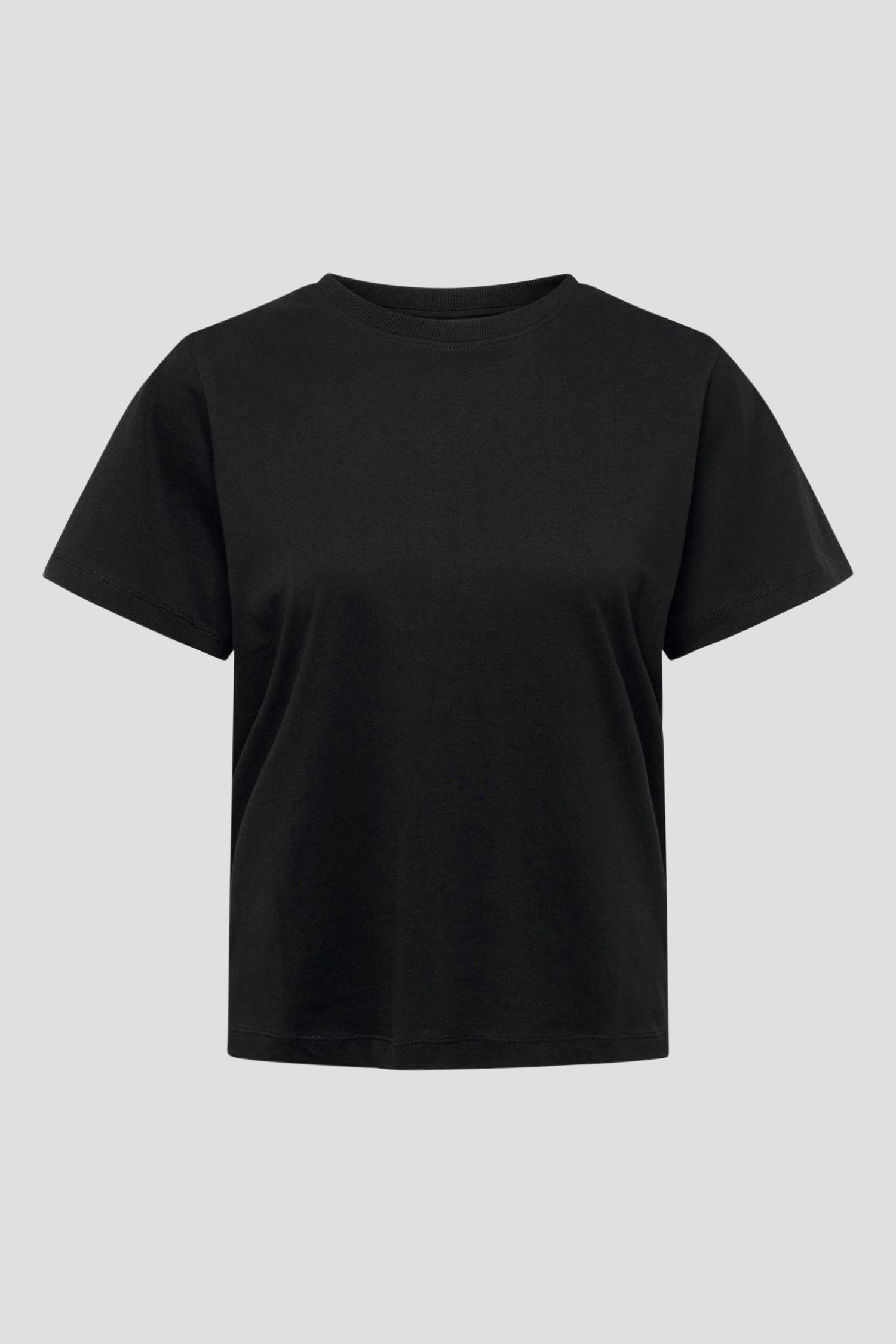 Effen zwart T-shirt van JDY voor Dames