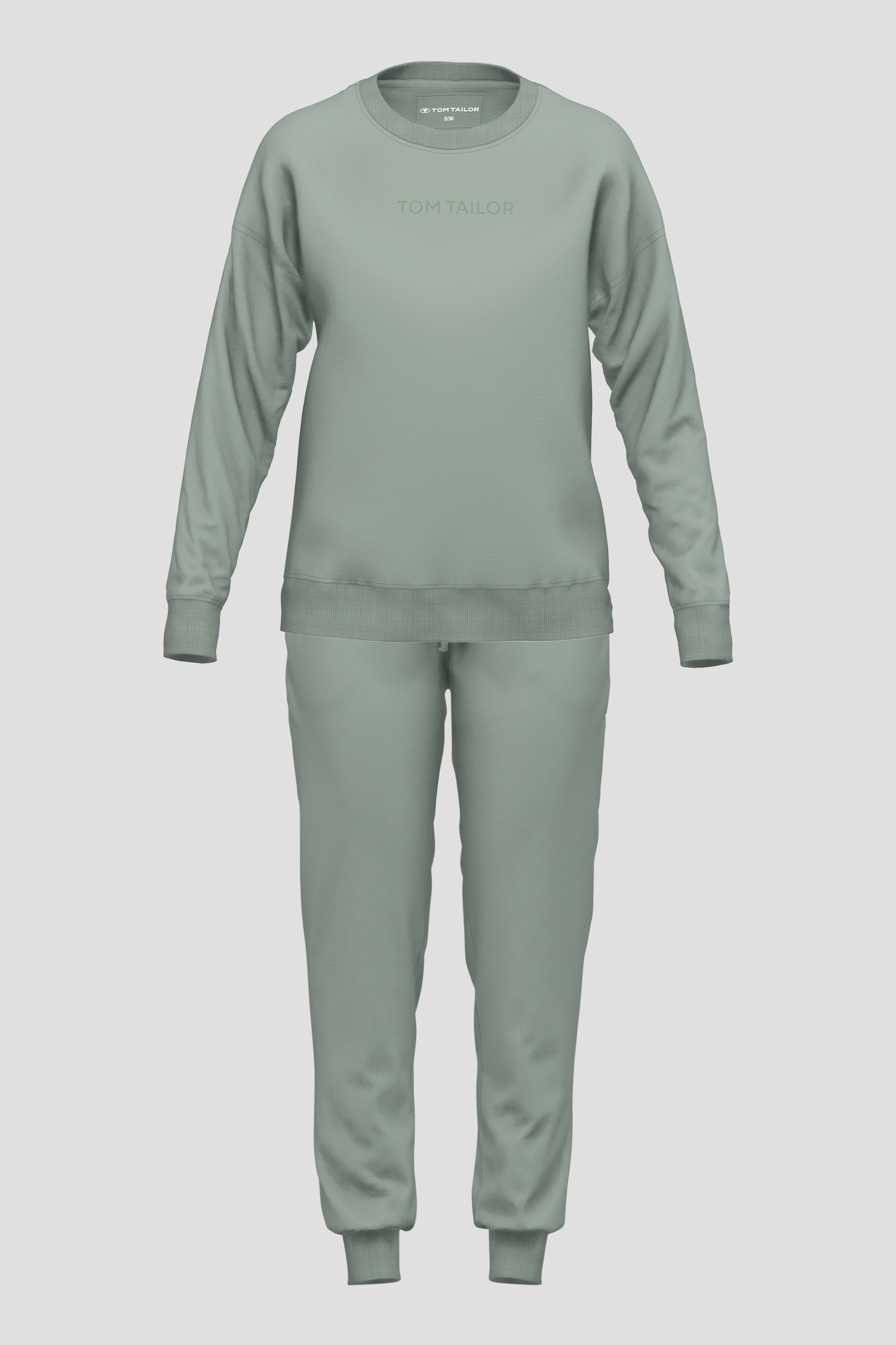 Ensemble détente vert de Tom Tailor pour Femmes