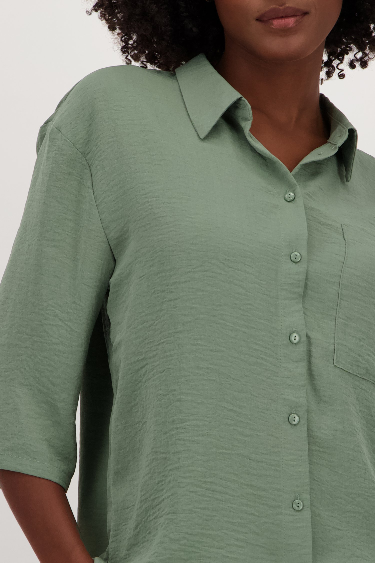 Fijne kaki blouse van JDY voor Dames