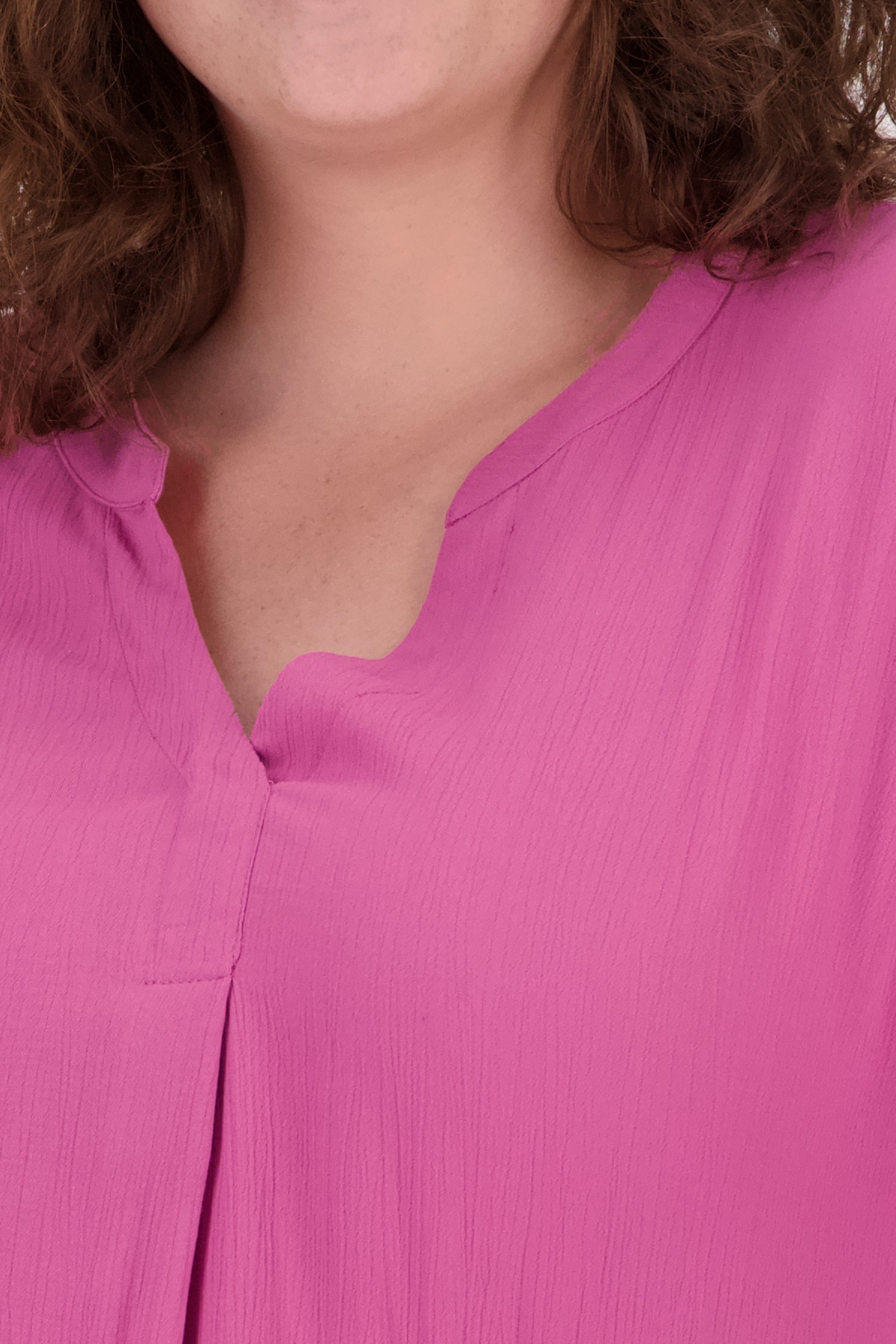 Fijne roze blouse van Only Carmakoma voor Dames