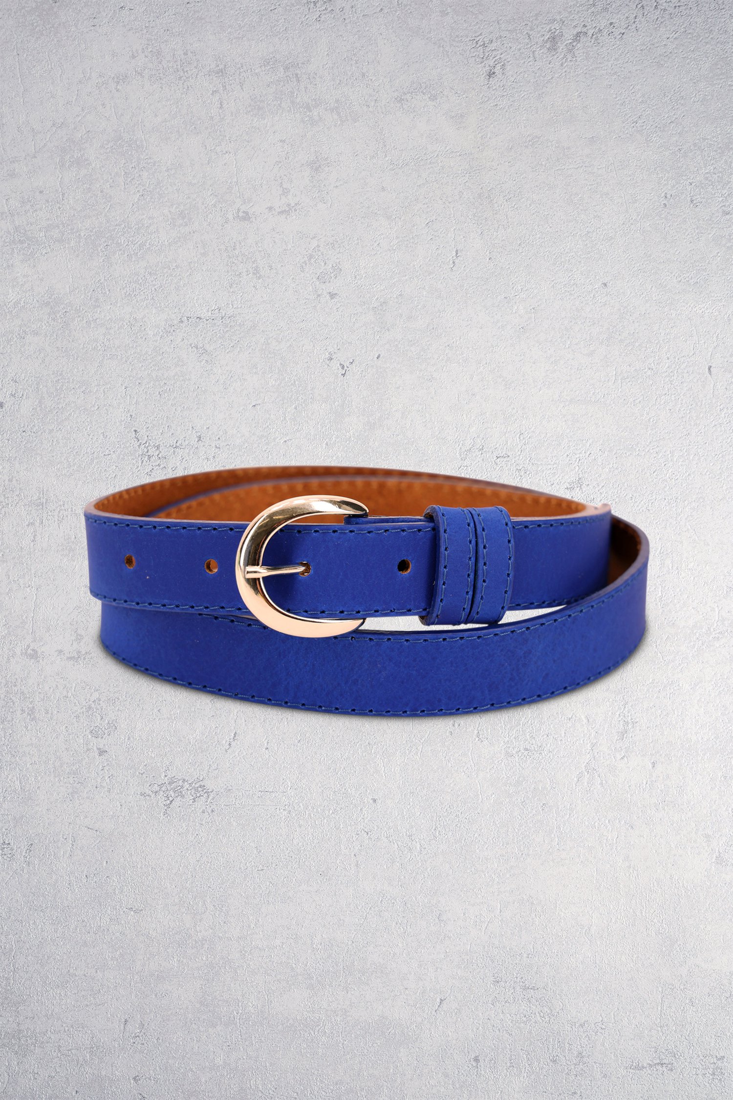 Fine ceinture bleu foncé  de Liberty Island pour Femmes