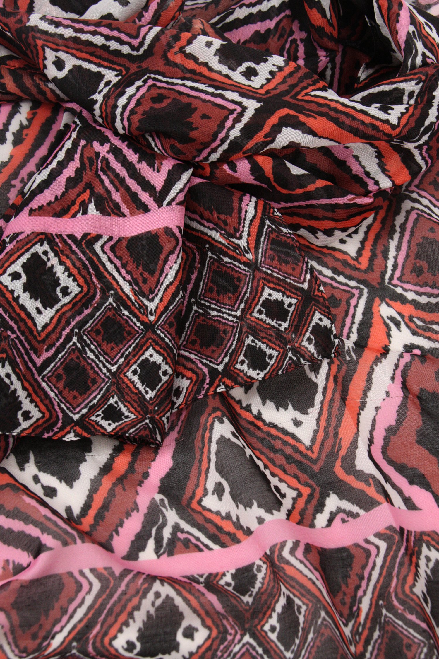 Foulard fin à carreaux de More & More pour Femmes