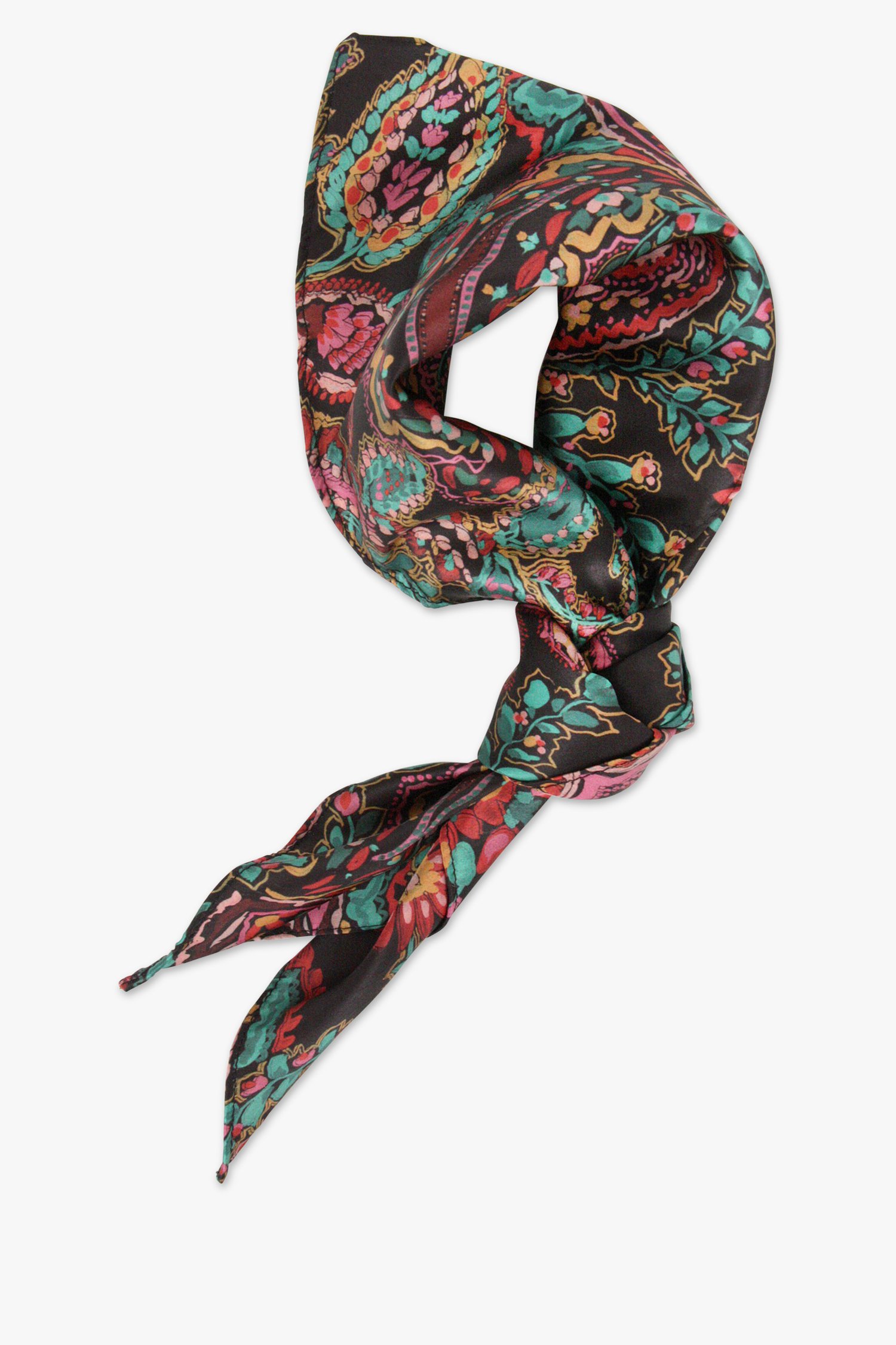 Foulard fin à imprimé coloré de Liberty Island pour Femmes