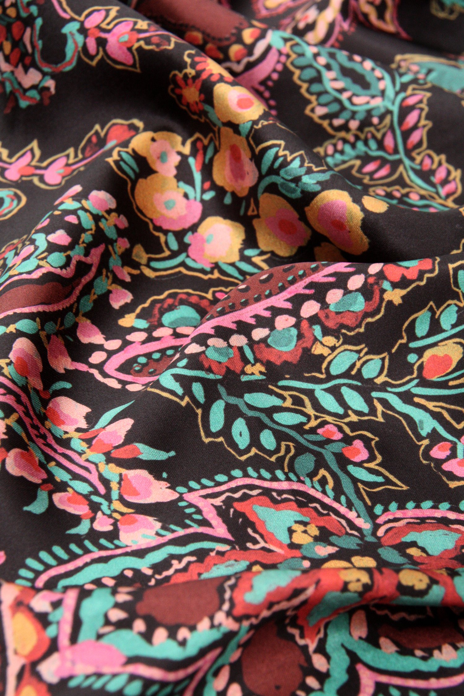 Foulard fin à imprimé coloré de Liberty Island pour Femmes