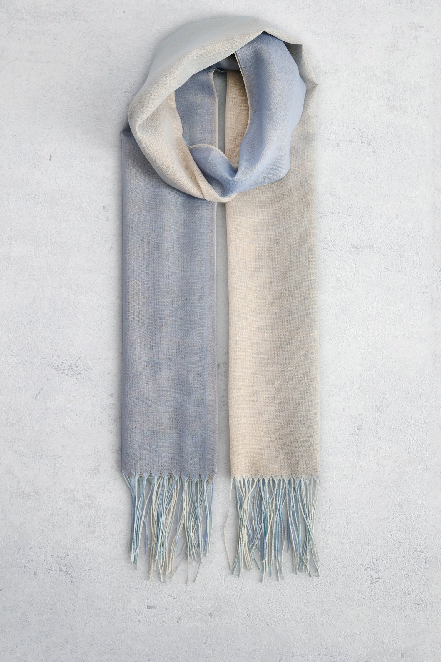 Foulard fin avec dégradé de couleurs de Liberty Island pour Femmes