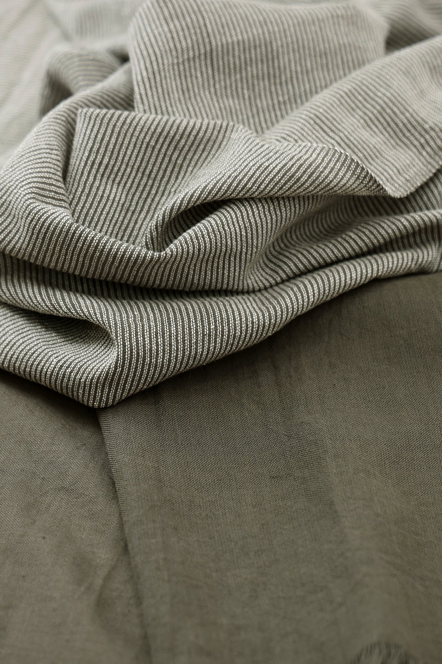 Foulard fin gris-vert de Dansaert Blue pour Hommes