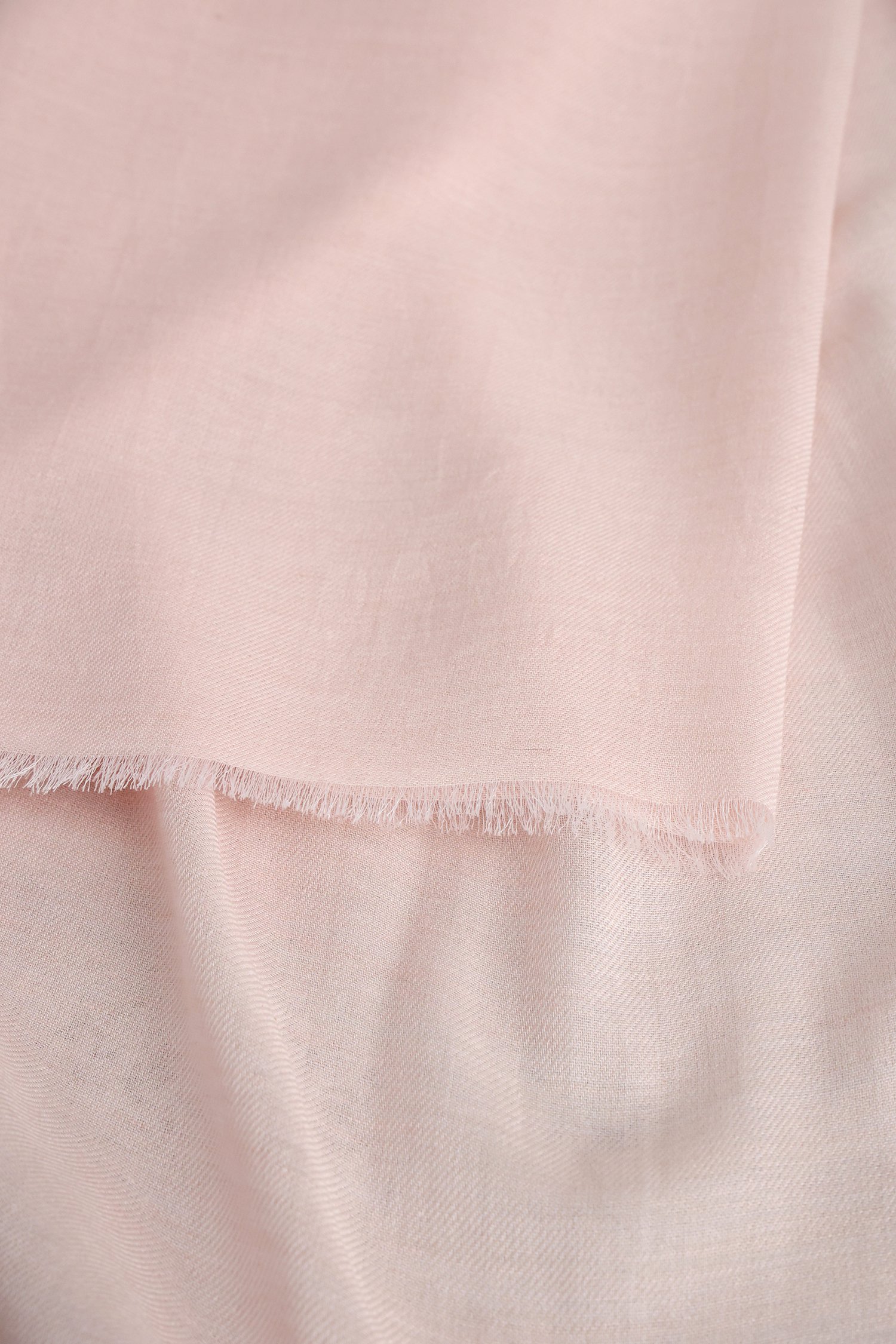 Photo produit 1 de Foulard rose clair à bords effilochés de AC by Annelien Coorevits pour Femmes