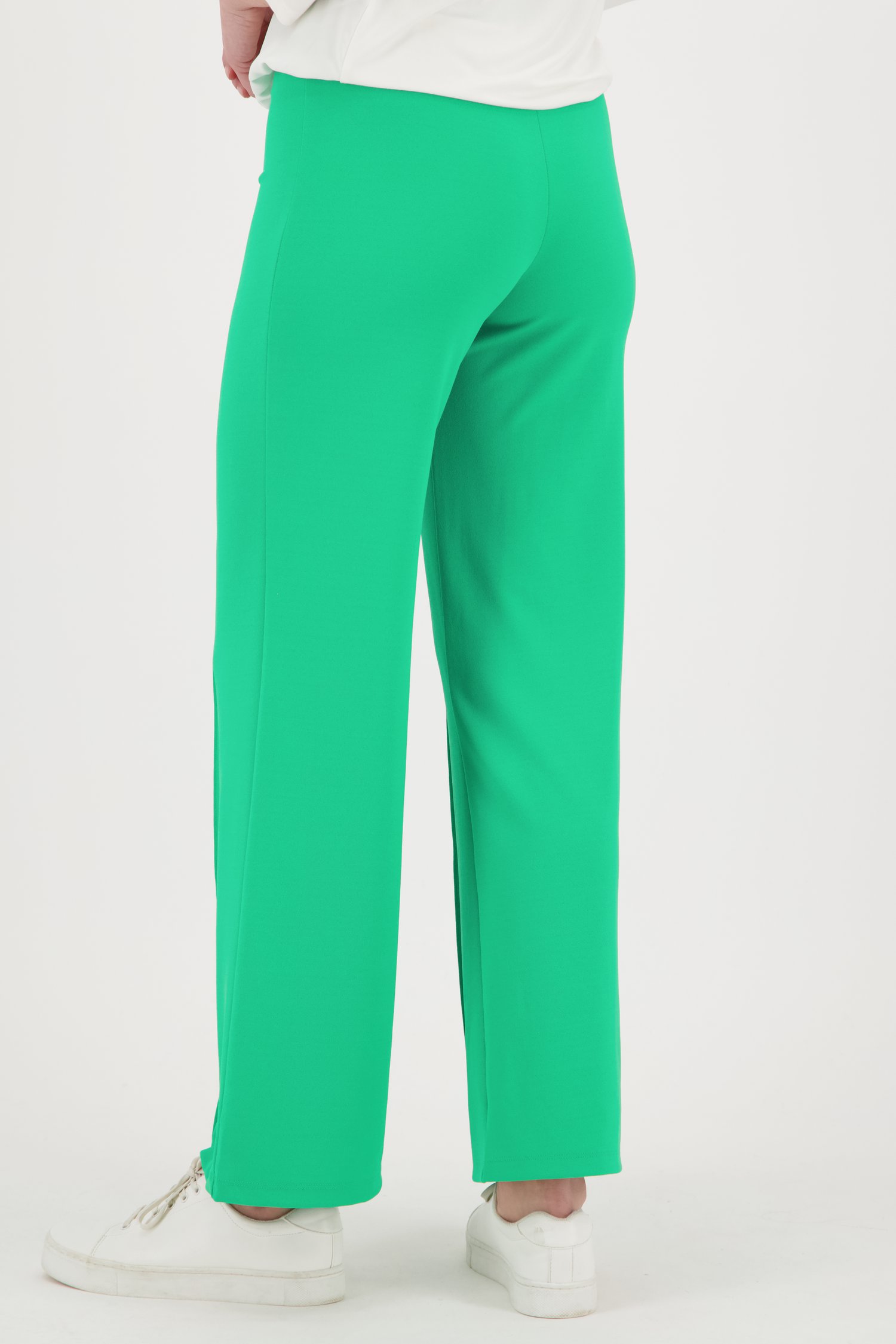 Gekleurde broek met stretch - groen  van Liberty Island voor Dames