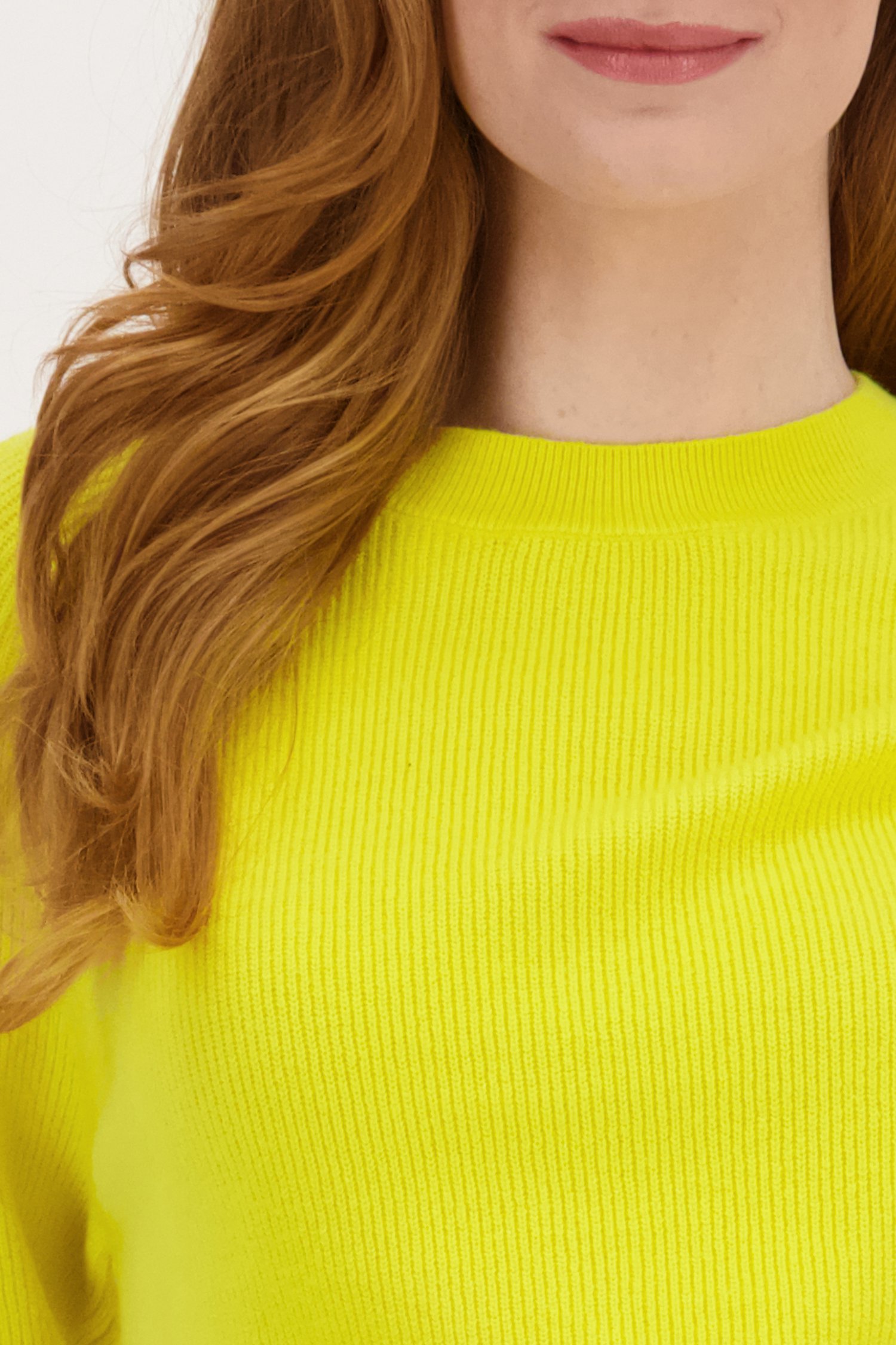 Gele trui met halflange mouwen van Libelle voor Dames