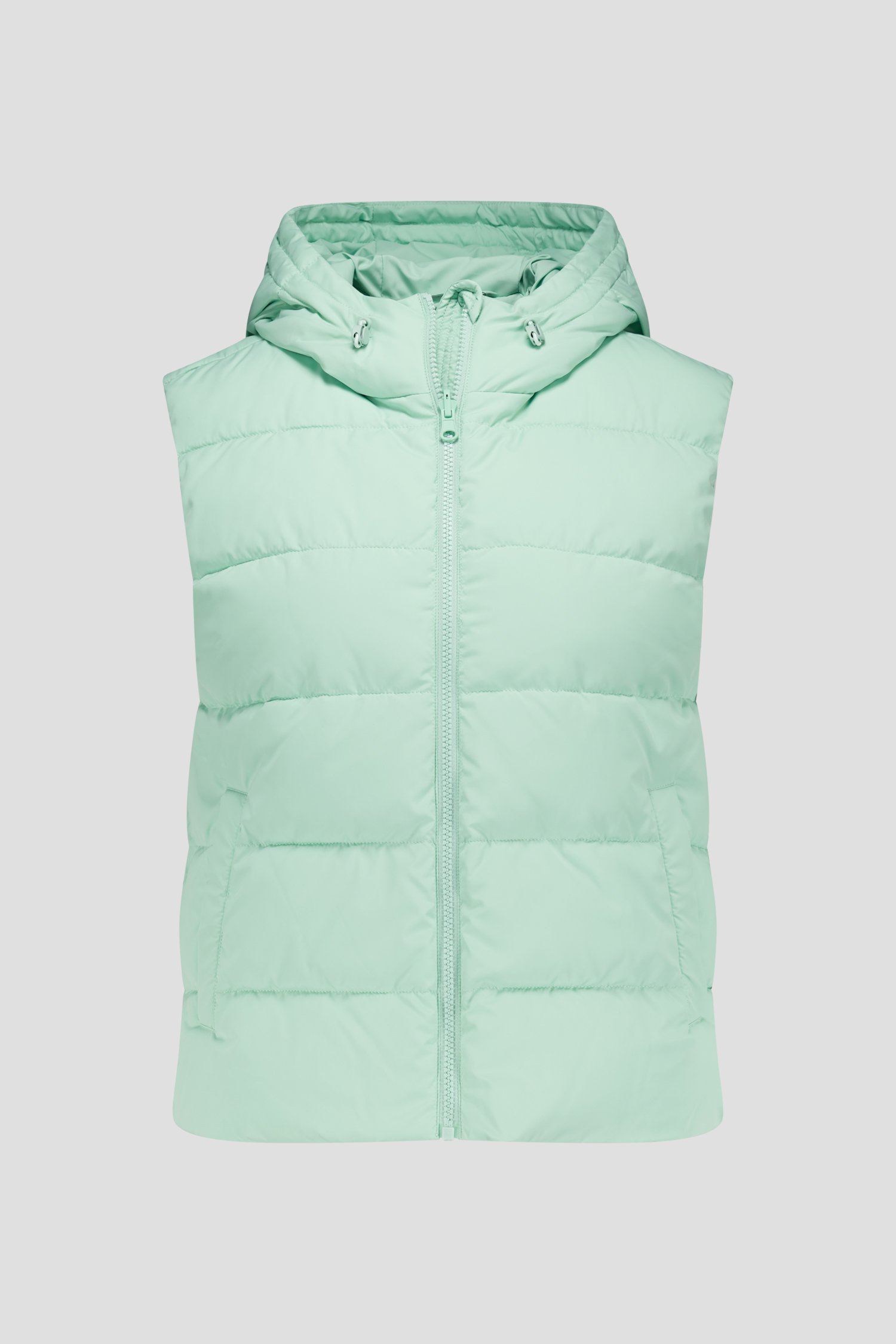 Gilet à capuche turquoise de Libelle pour Femmes