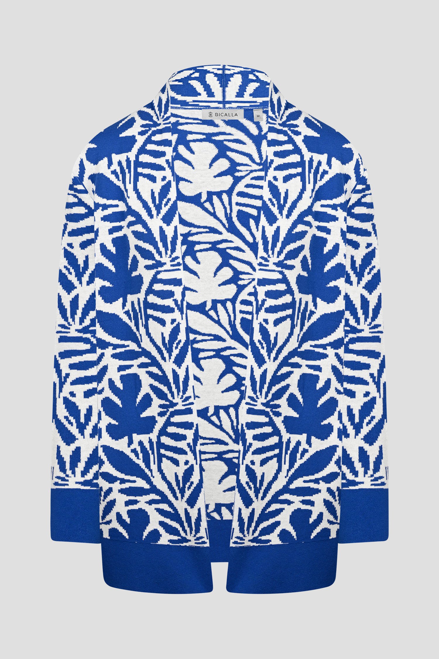 Gilet à manches longues bleu écru de Bicalla pour Femmes