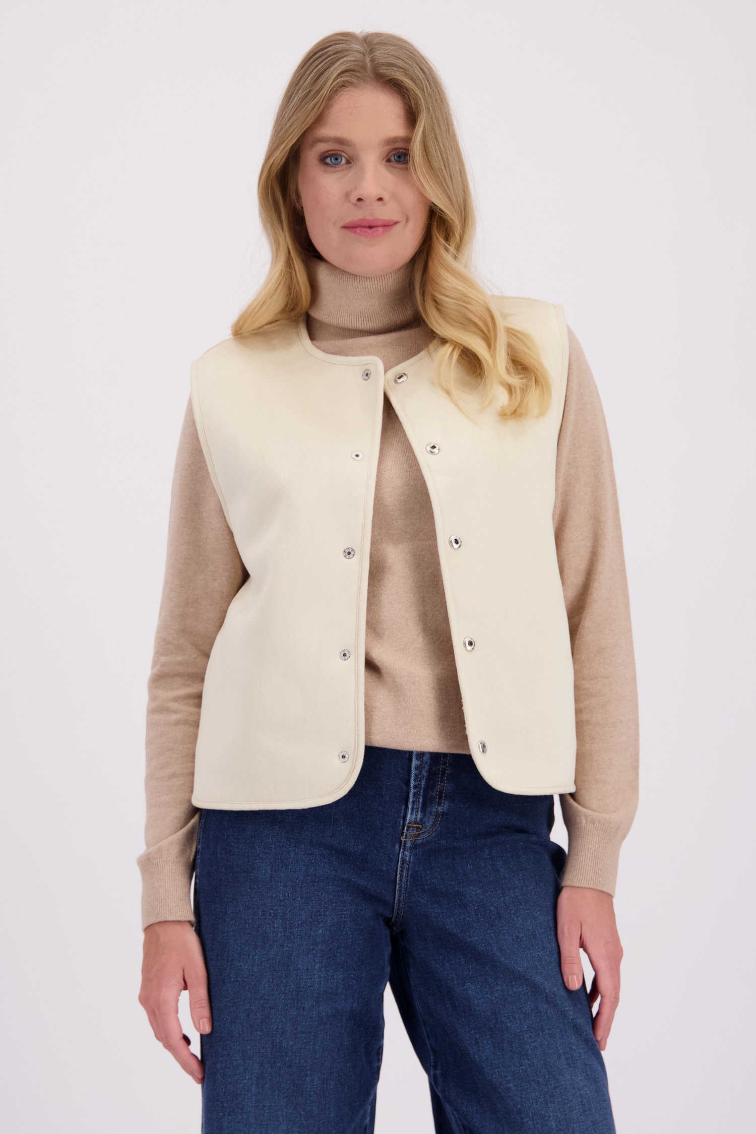 Photo supplémentaire 1 de Gilet beige réversible de Libelle pour Femmes