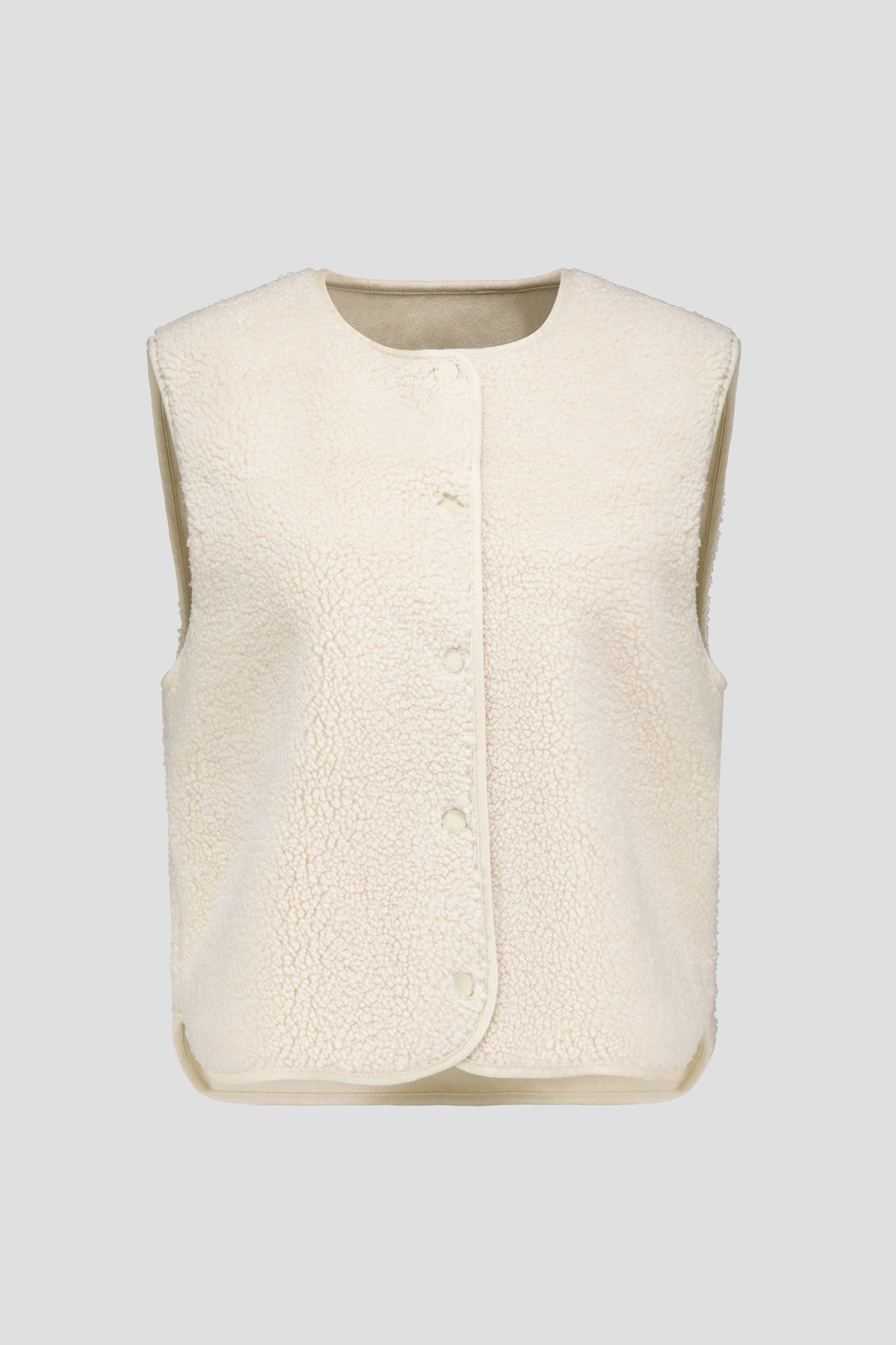 Photo produit 1 de Gilet beige réversible de Libelle pour Femmes