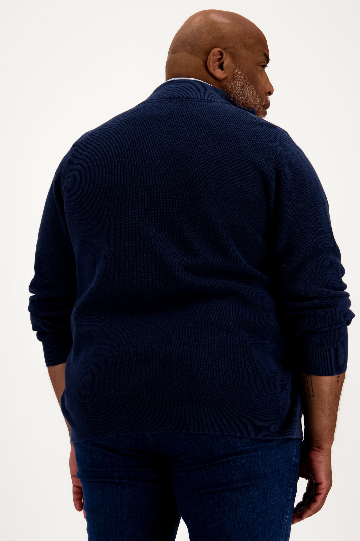 Gilet bleu foncé de Jefferson pour Hommes