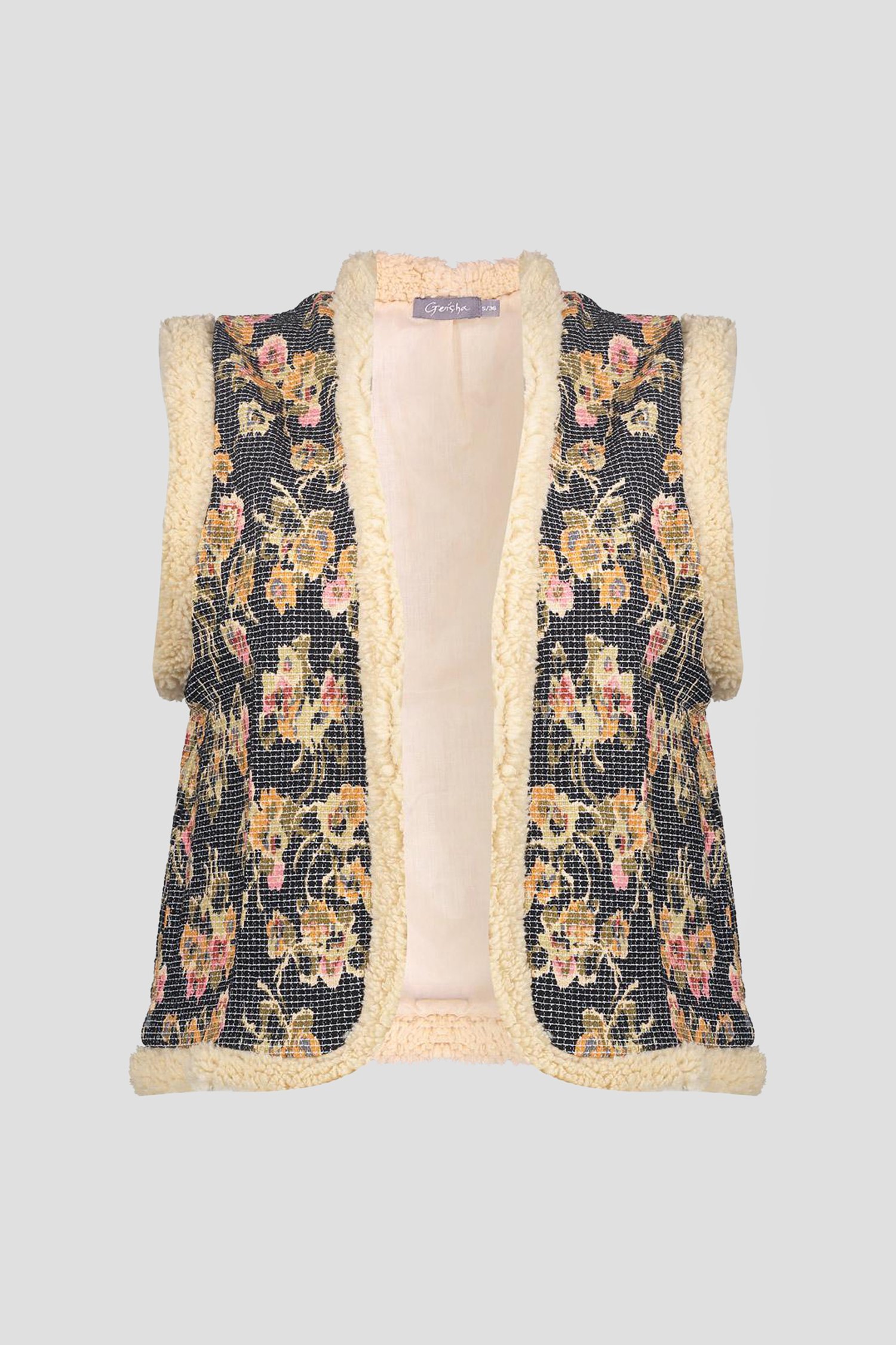 Photo produit 1 de Gilet sans manches à imprimé de Geisha pour Femmes