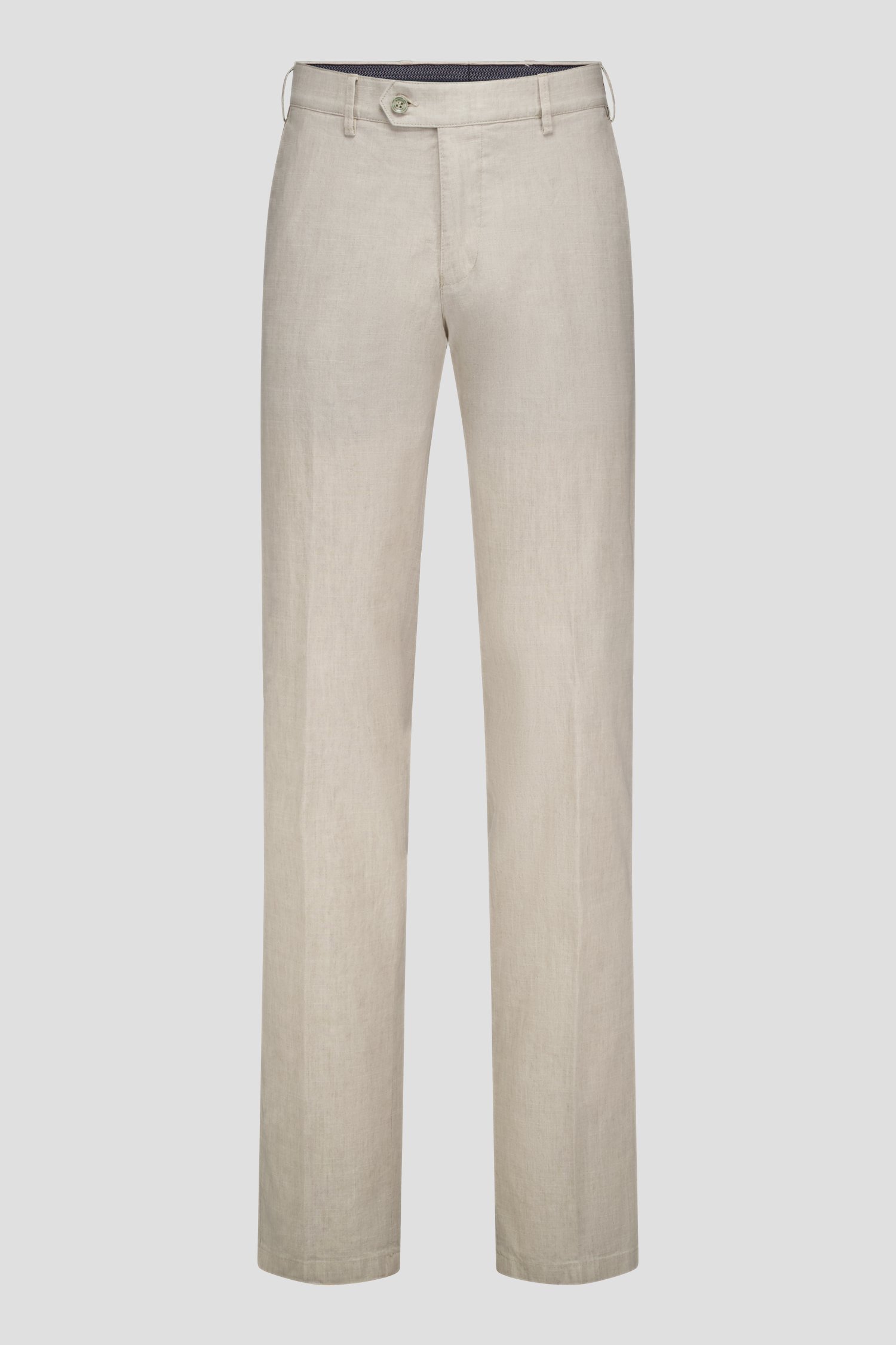 Grijsbeige chino - Vancouver - Regular fit van Brassville voor Heren
