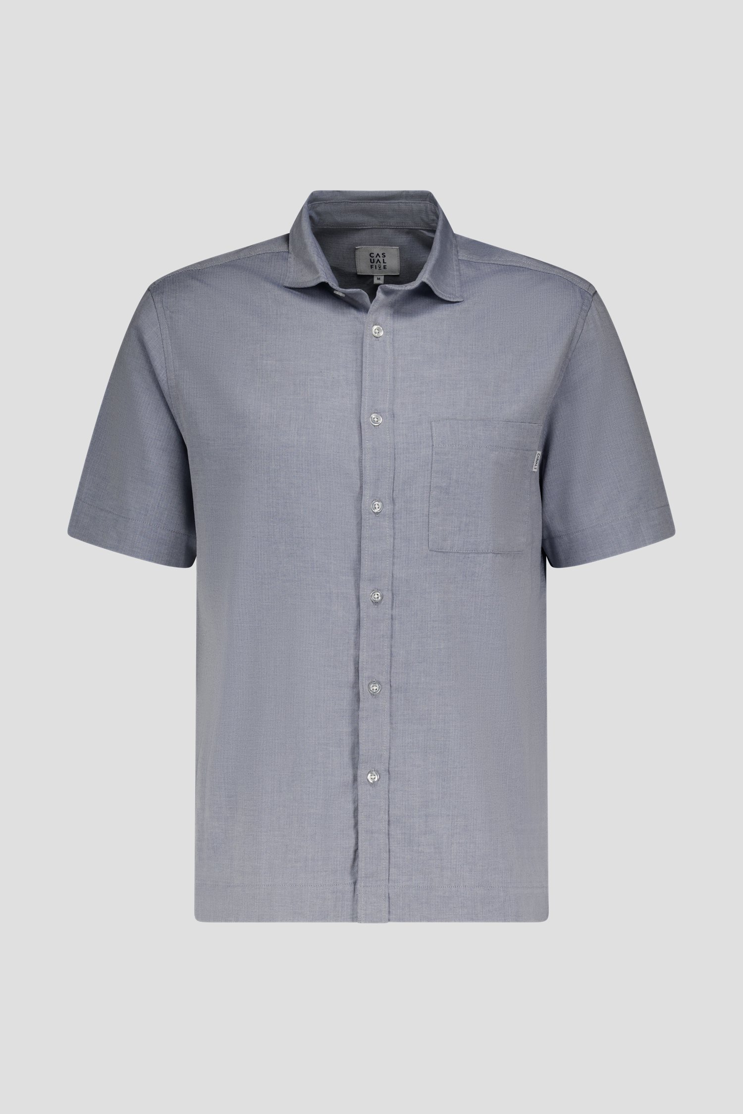 Grijsblauw hemd - Regular fit  van Casual Five voor Heren
