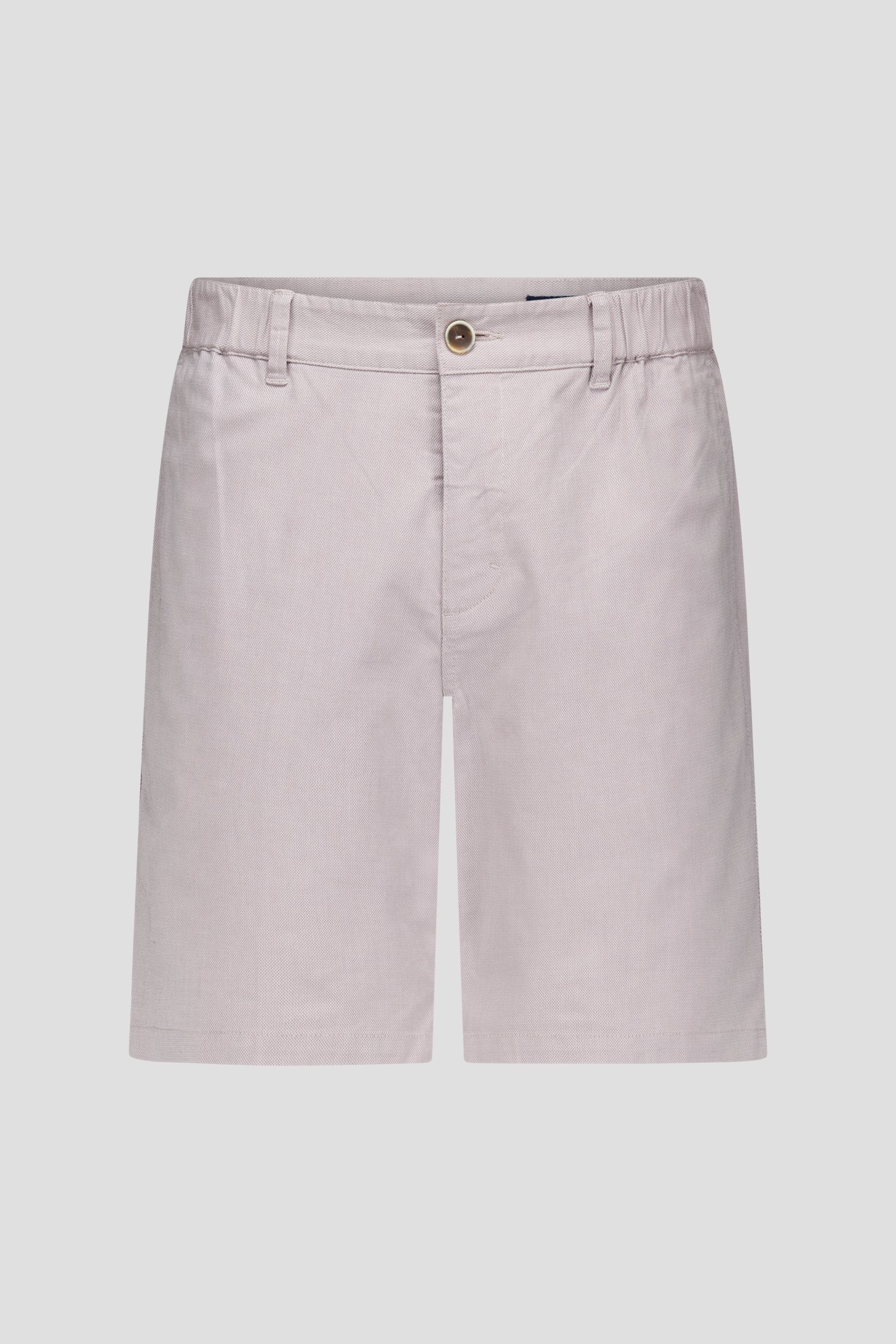 Grijze bermuda met elastische tailleband van Dansaert Blue voor Heren
