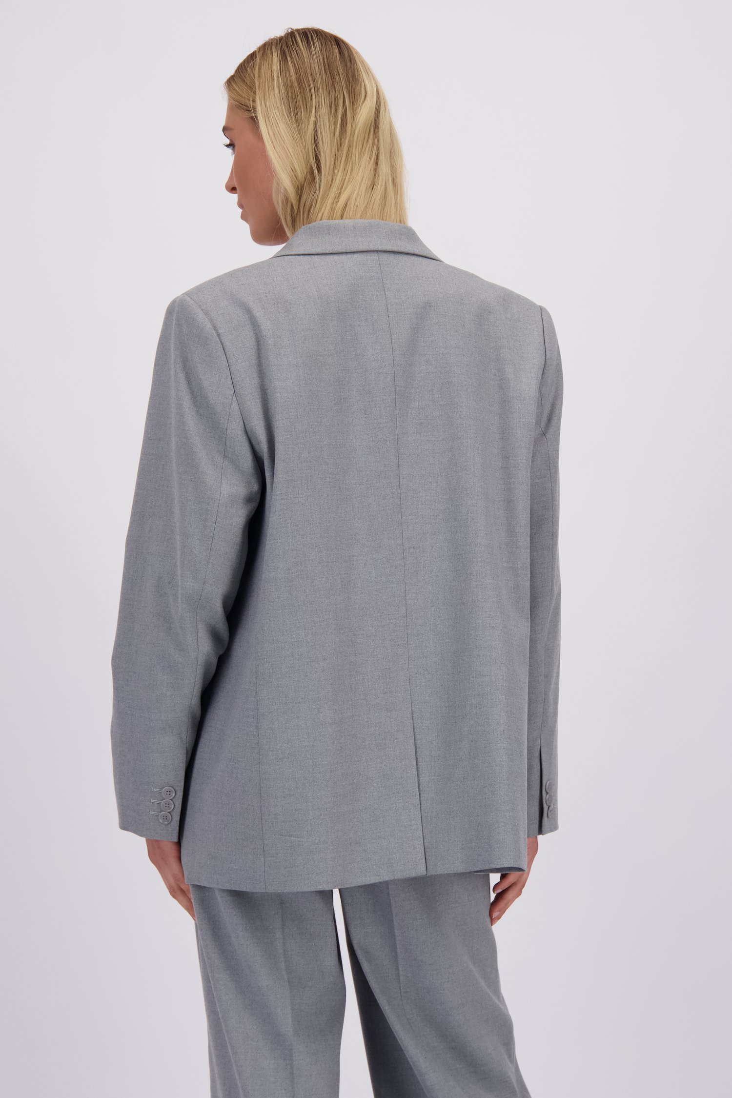 Achterkant van Grijze blazer - One size door Liberty Island voor Dames