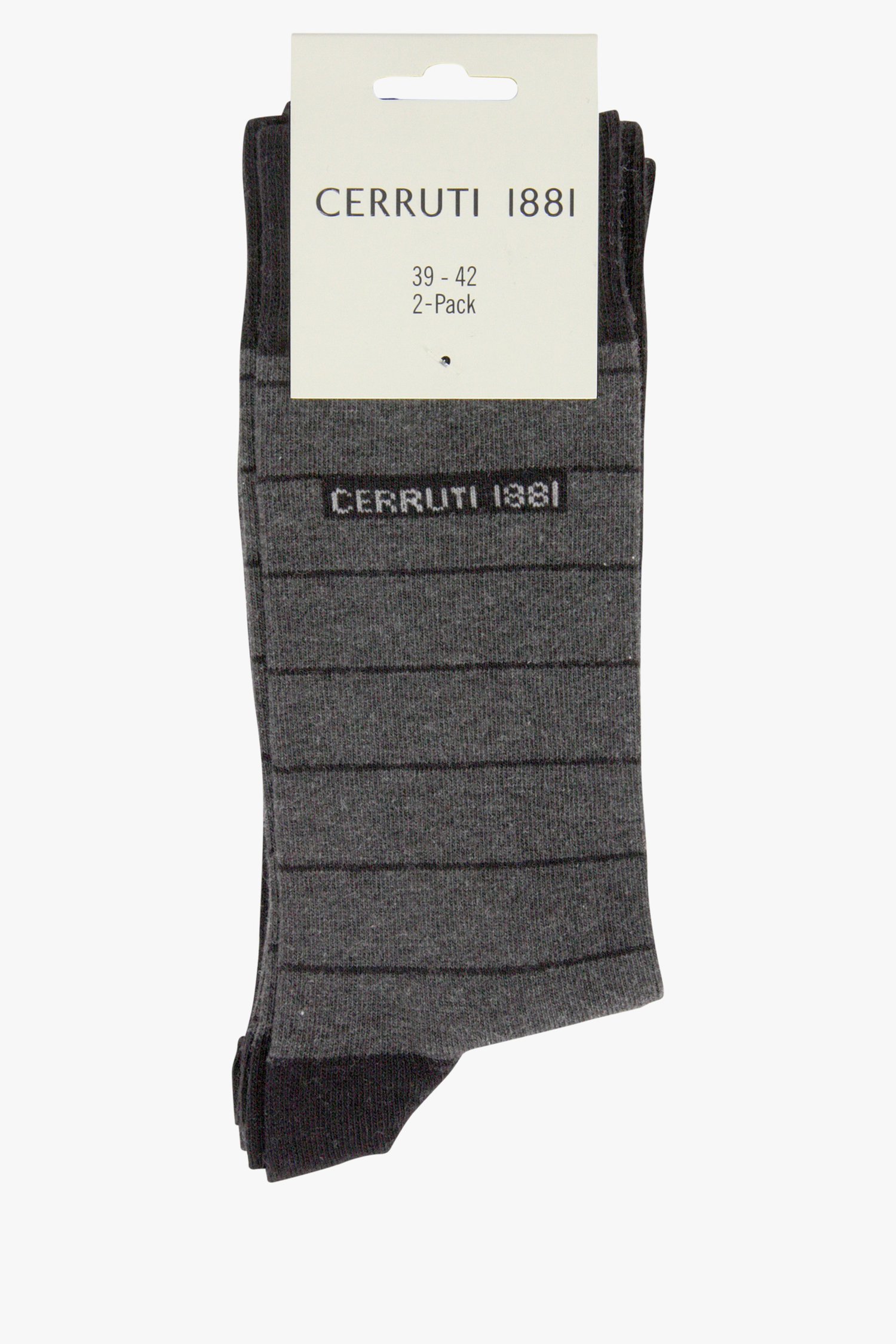 Grijze en zwarte sokken - 2 pack van Cerruti 1881 voor Heren