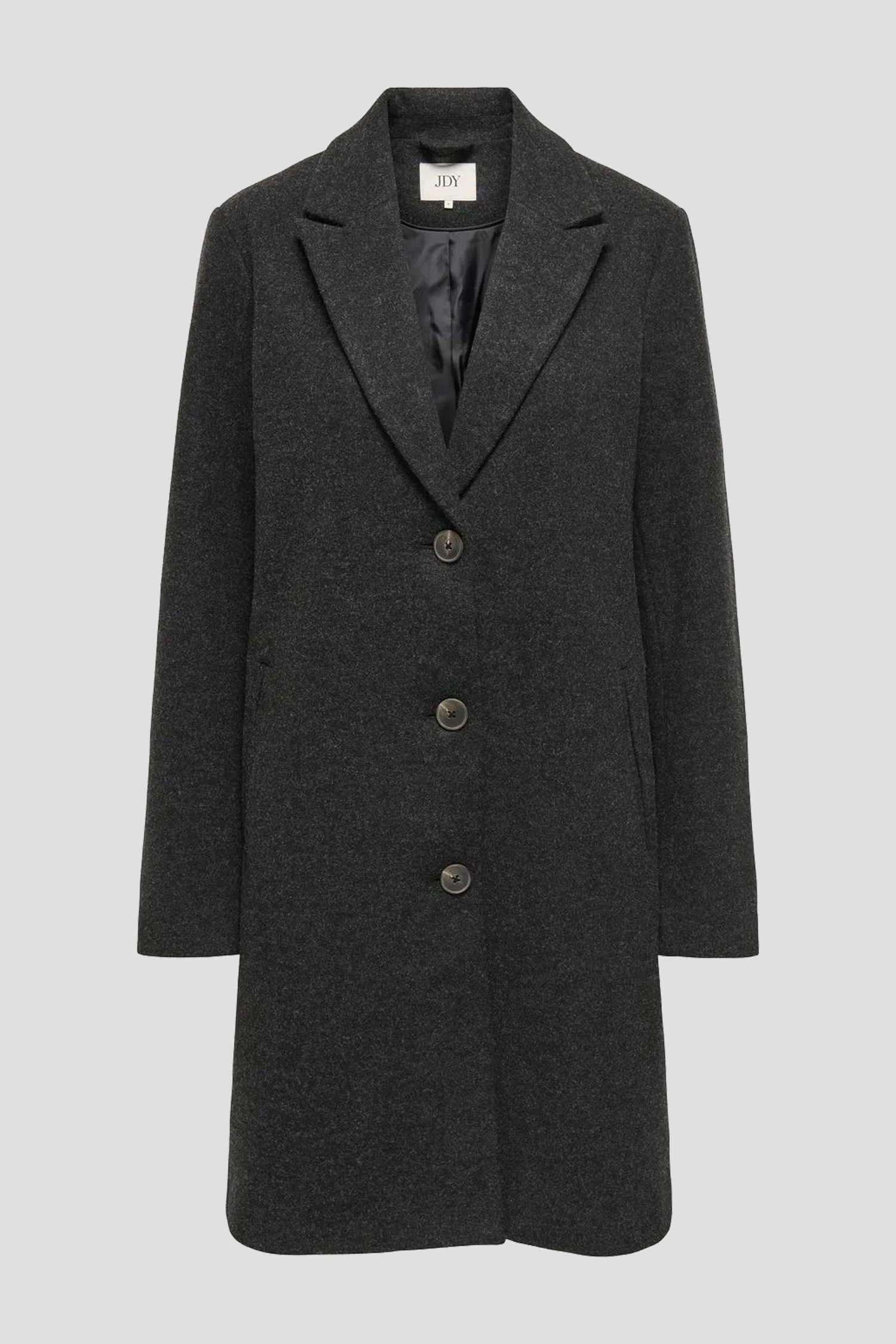 Productfoto 1 van Grijze halflange mantel door JDY voor Dames