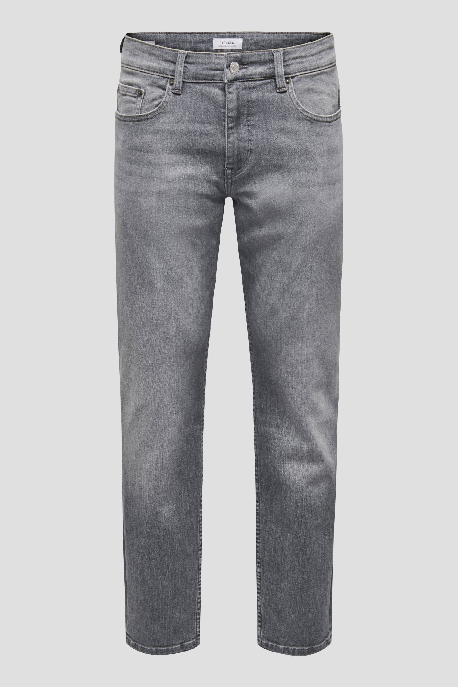 Productfoto 2 van Grijze jeans - Regular fit door Only & Sons voor Heren