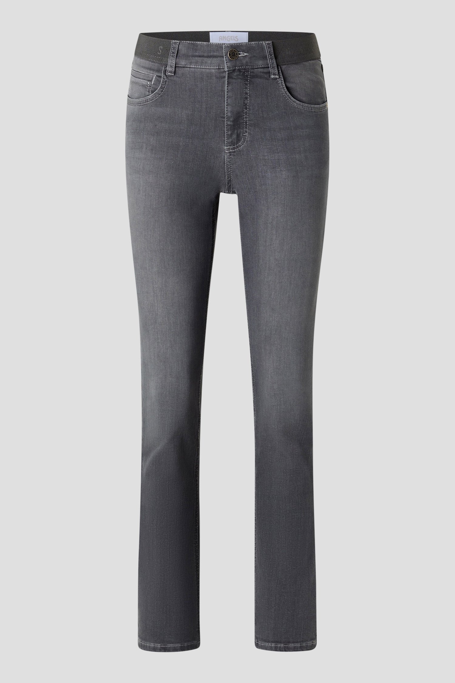 Grijze jeans - Slim fit van Angels voor Dames