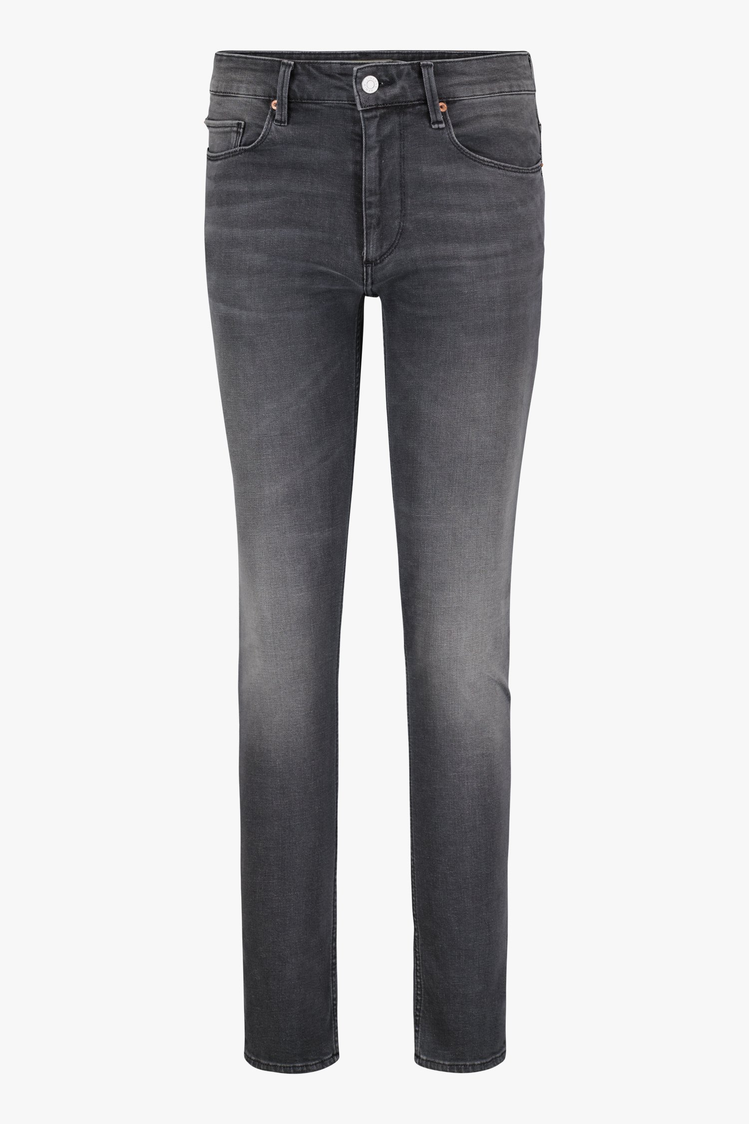 Grijze jeans - Tim - slim fit - L32 van Liberty Island Denim voor Heren