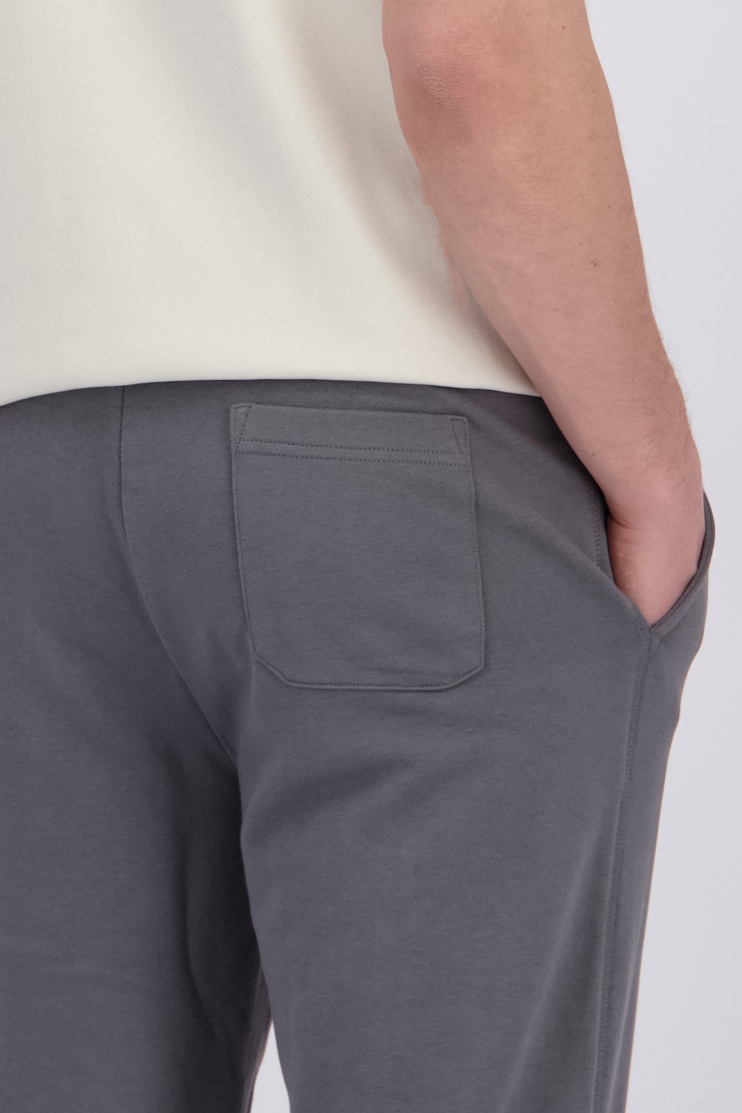 Detail van Grijze joggingbroek door Liberty Island voor Heren