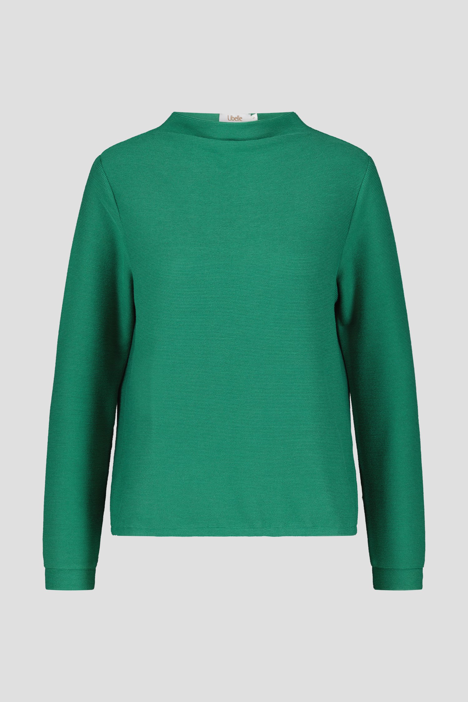 Groen T-shirt met fijne textuur van Libelle voor Dames