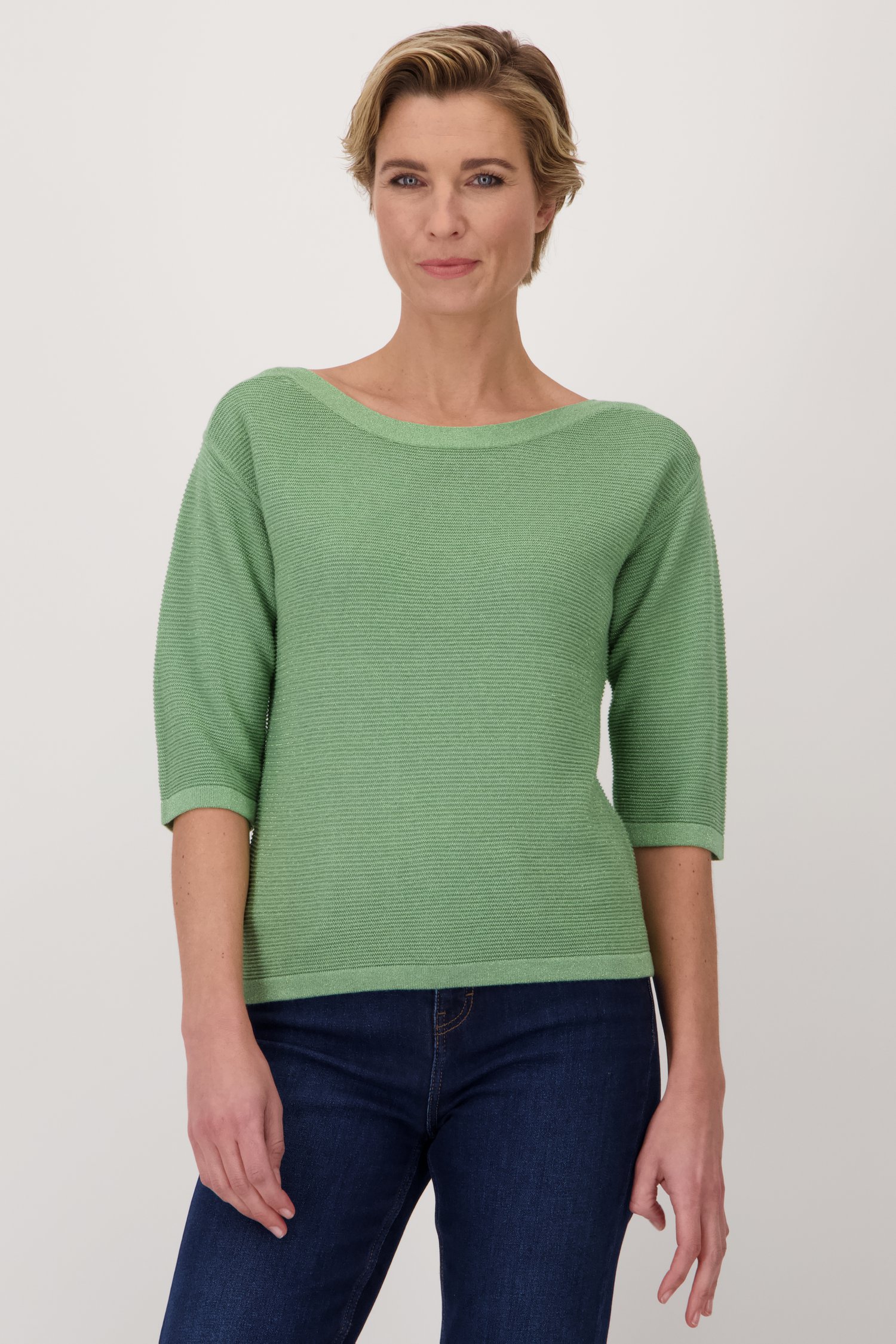 Groen truitje met glitter van Claude Arielle voor Dames