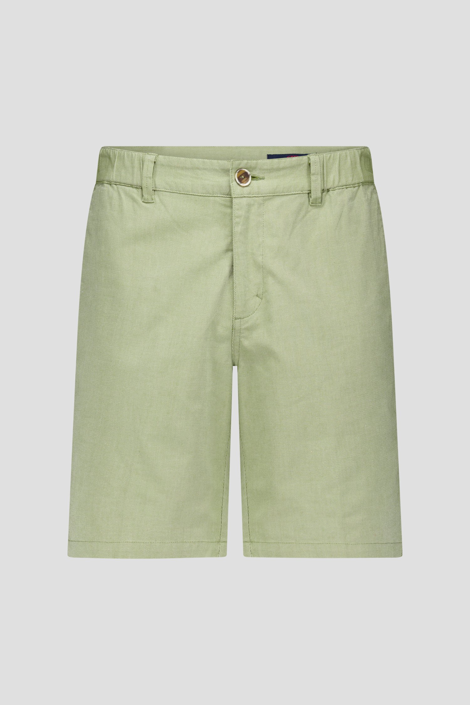 Groene bermuda met elastische tailleband van Dansaert Blue voor Heren