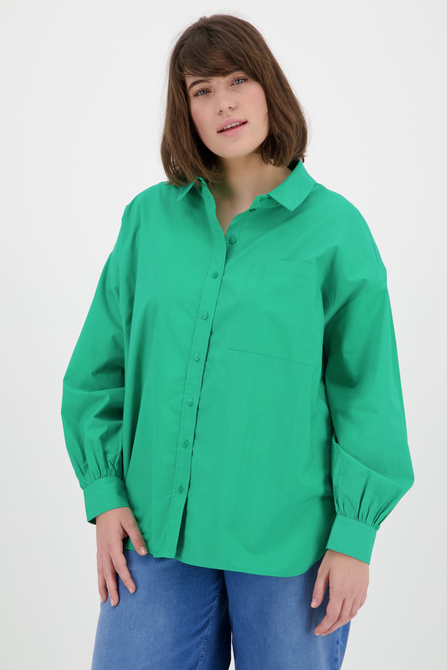 Als reactie op de Ja magnifiek Groene blouse met lange mouwen van Fransa | 9793865 | e5