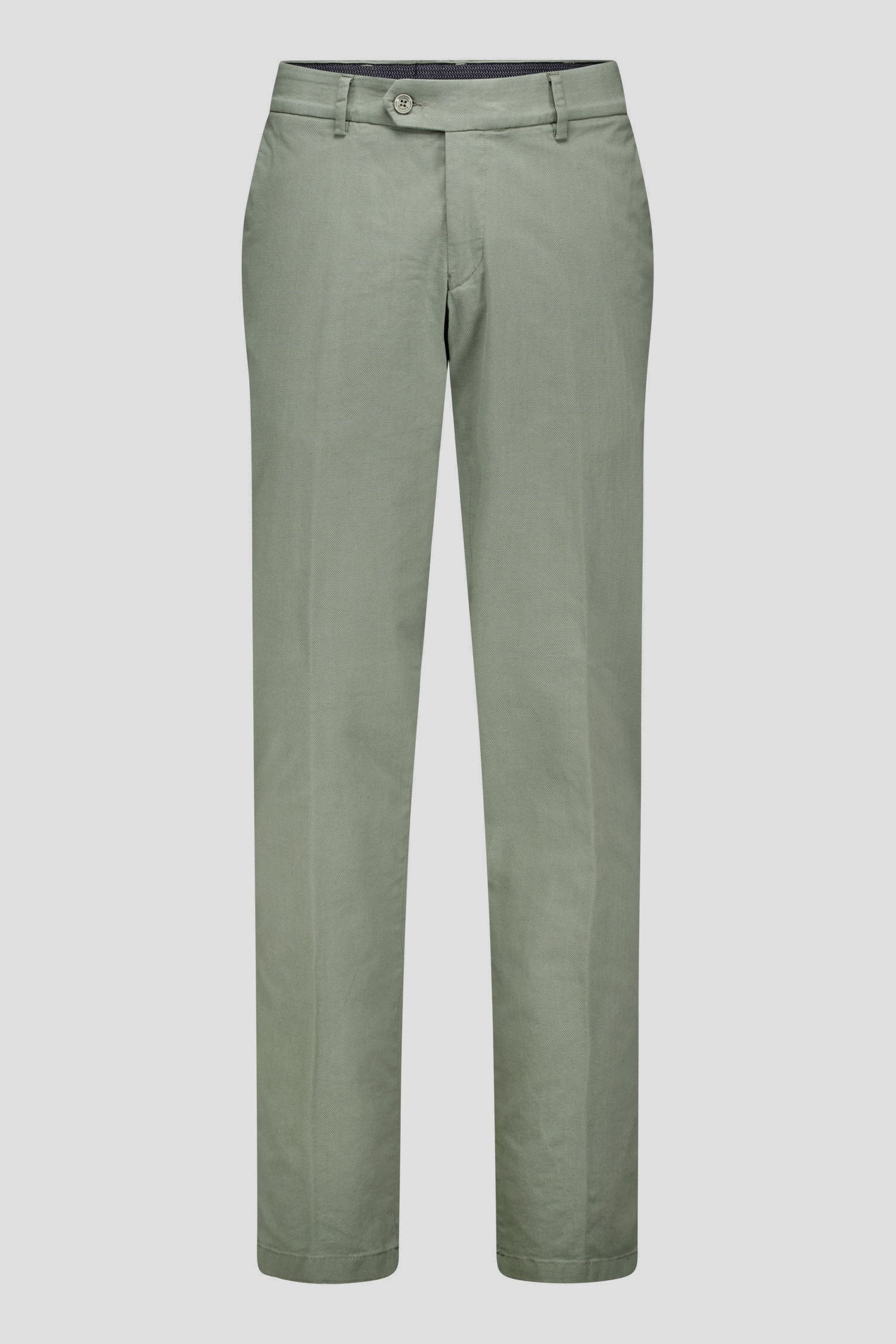 Groene chino - Louisiana - Regular fit van Brassville voor Heren