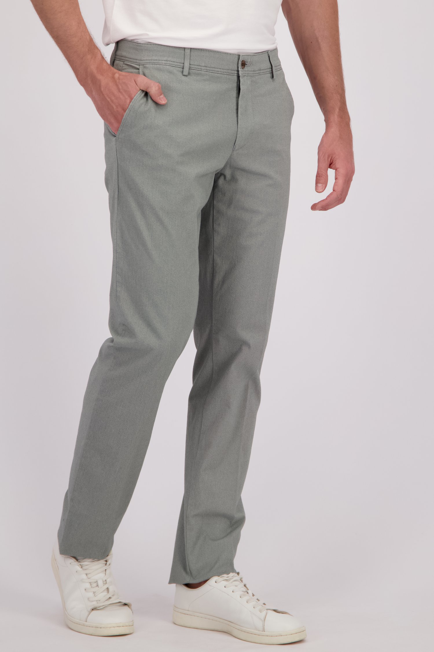 Groene chino - New York - Regular fit van Brassville voor Heren