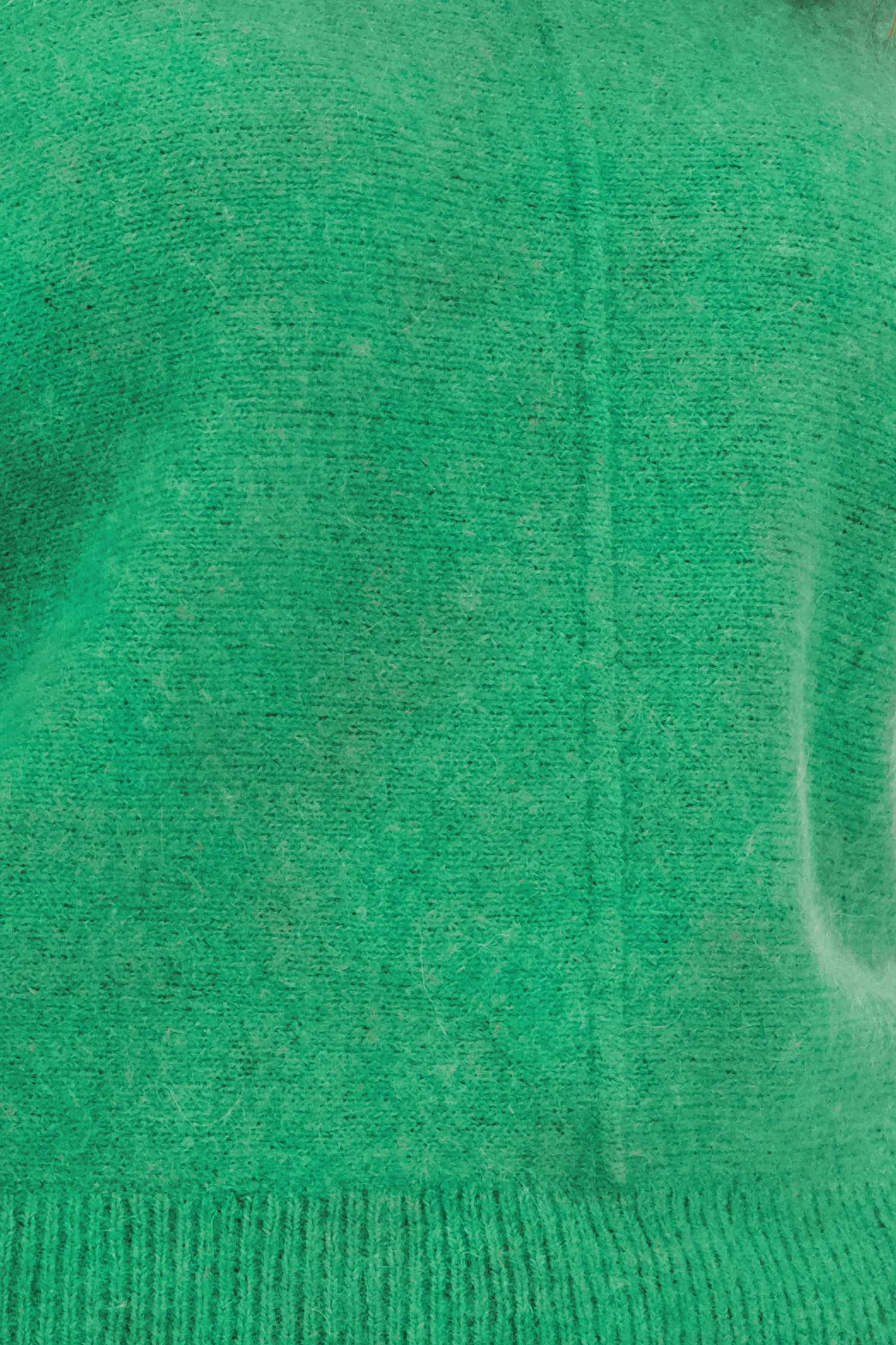 Groene gebreide trui met V-hals van Opus voor Dames