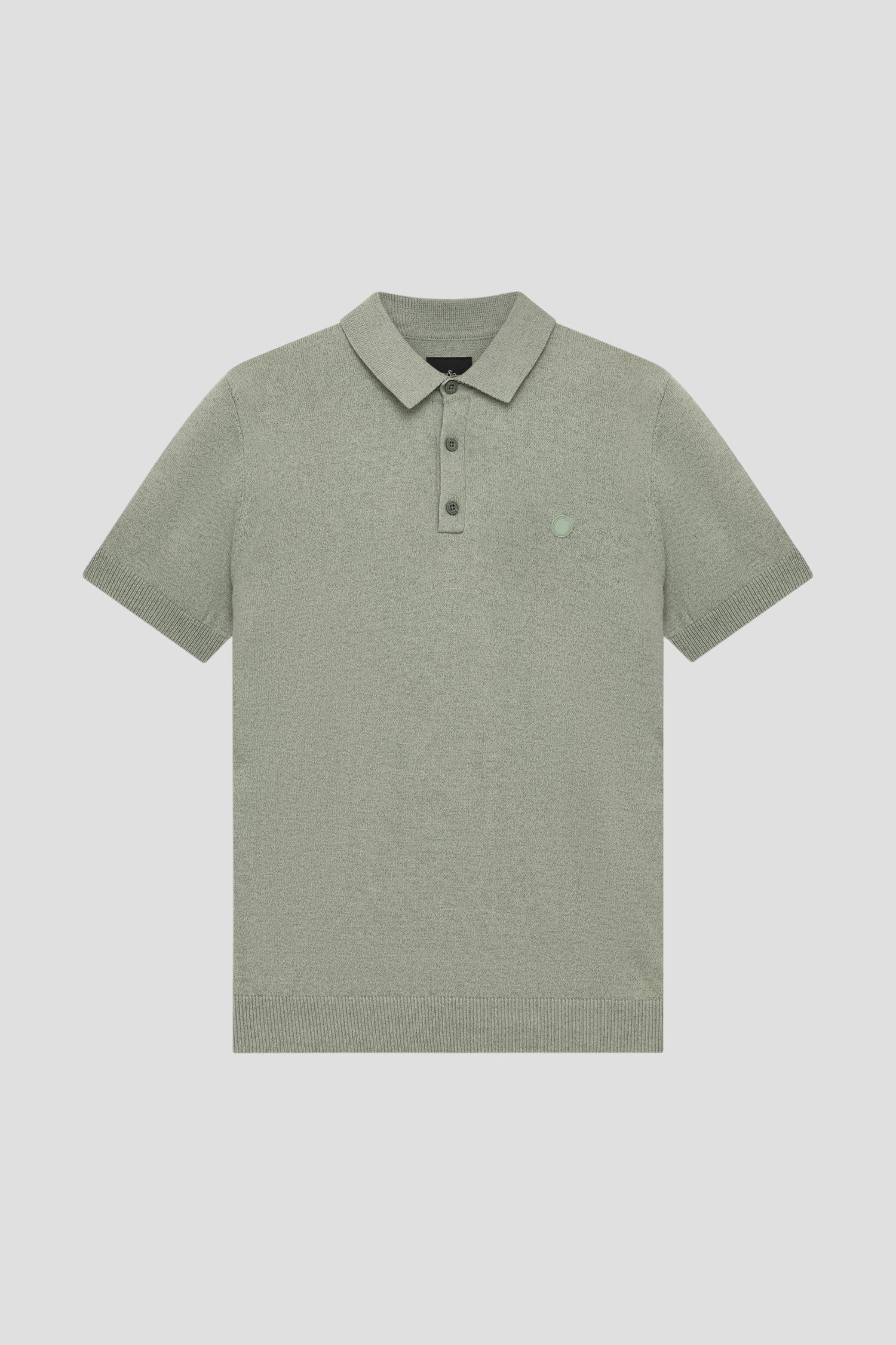 Productfoto 1 van Groene katoenen polo door Bluefields voor Heren