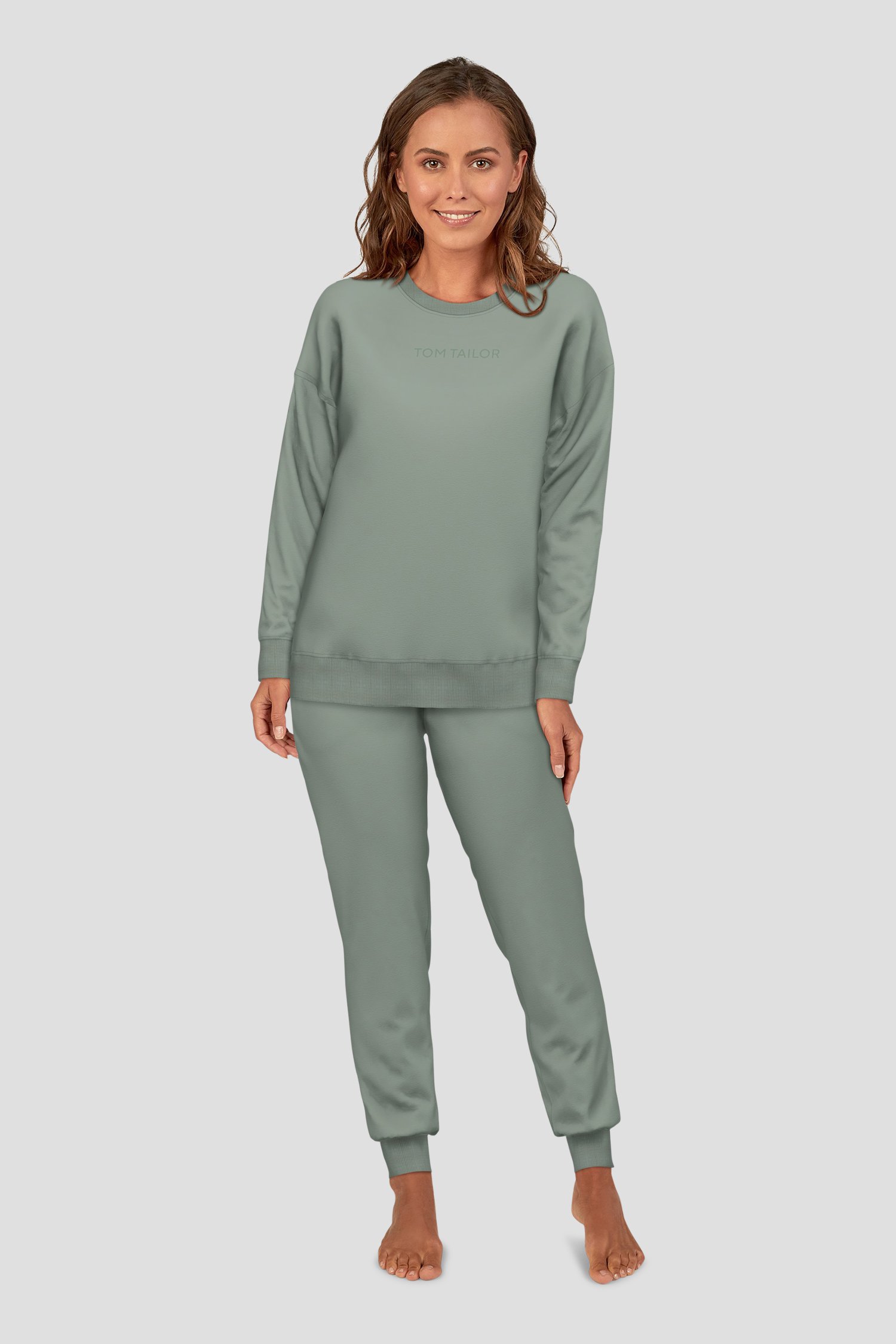 Groene loungeset van Tom Tailor voor Dames