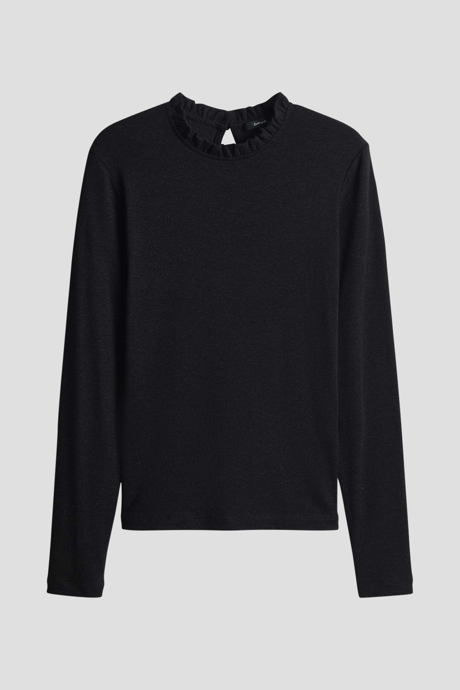 Photo produit 1 de Haut noir à manches longues avec détail pailleté de Opus pour Femmes