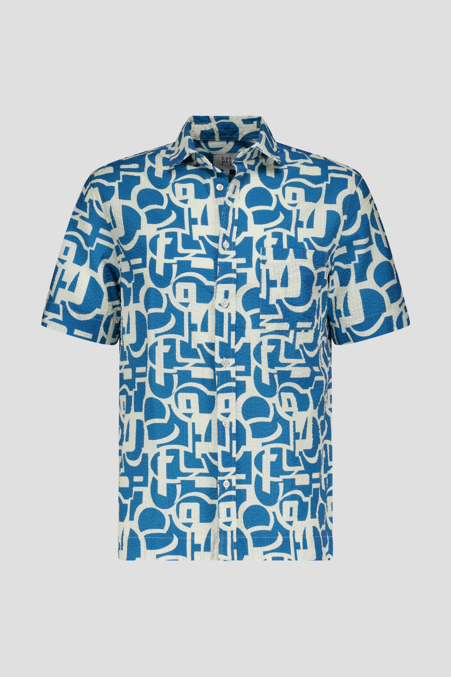 Hemd met geometrische print - Regular fit van Casual Five voor Heren