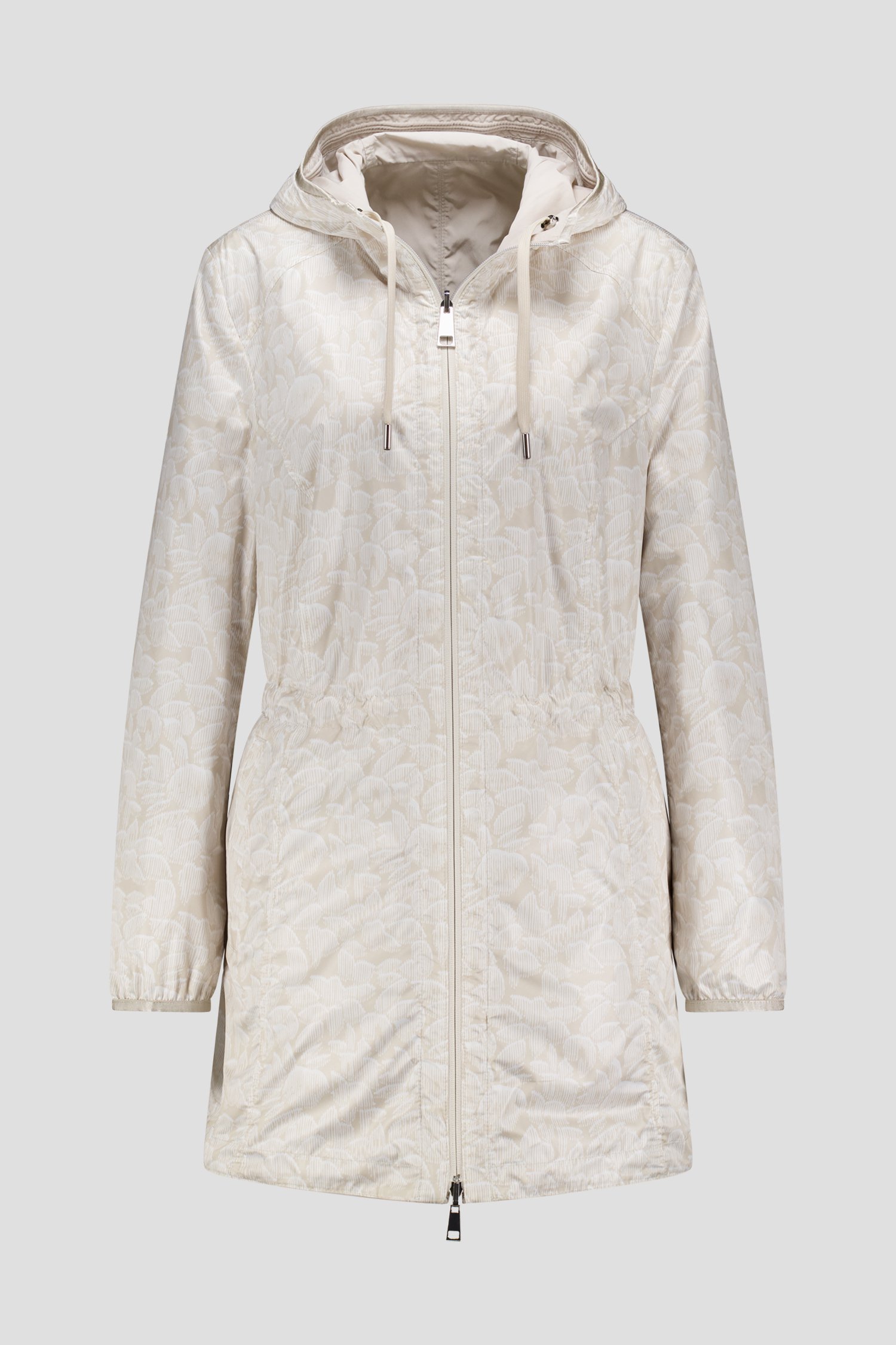 Imperméable à capuche beige clair de Barbara Lebek pour Femmes