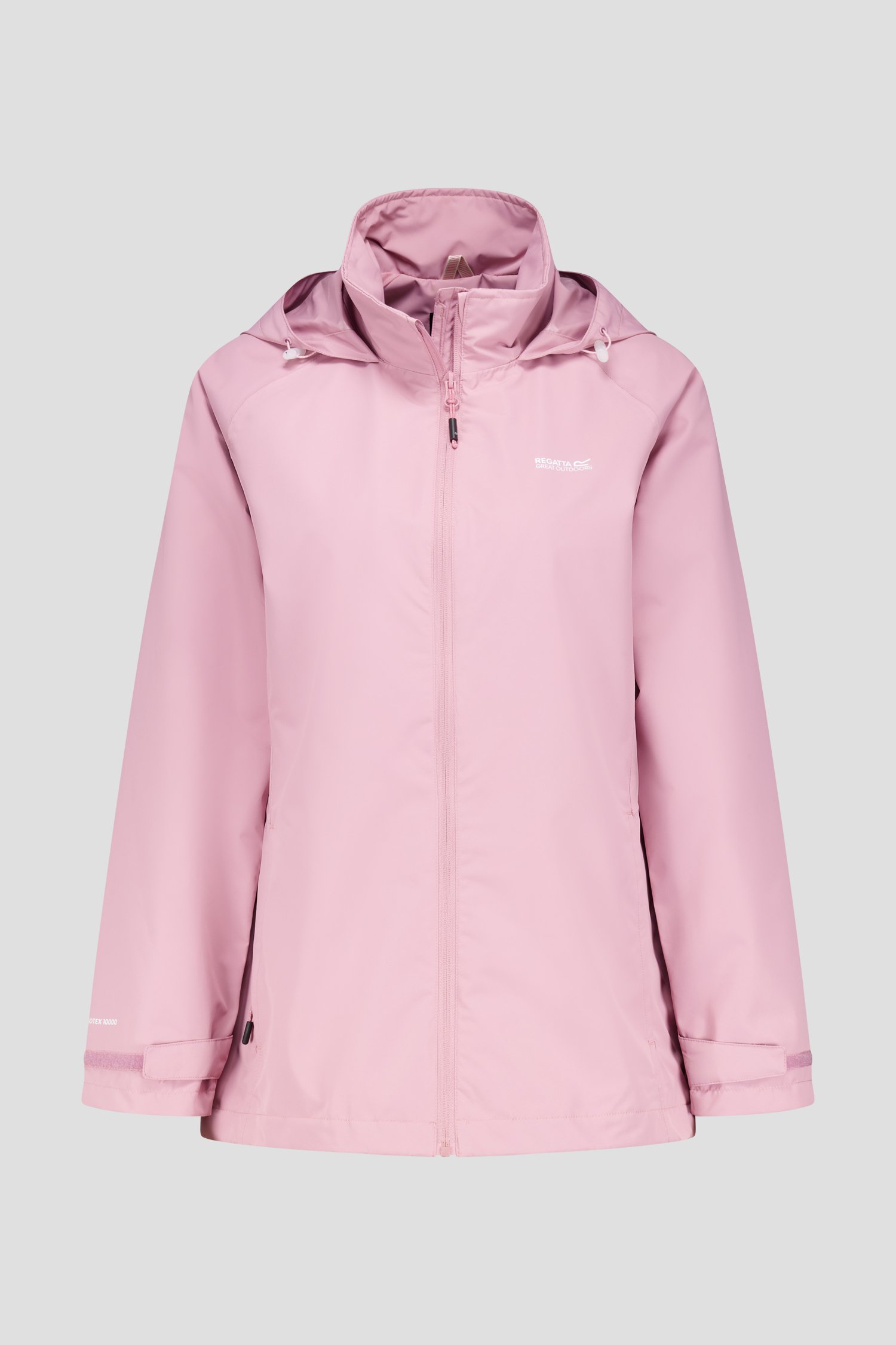 Imperméable lilas avec capuche amovible de Regatta pour Femmes