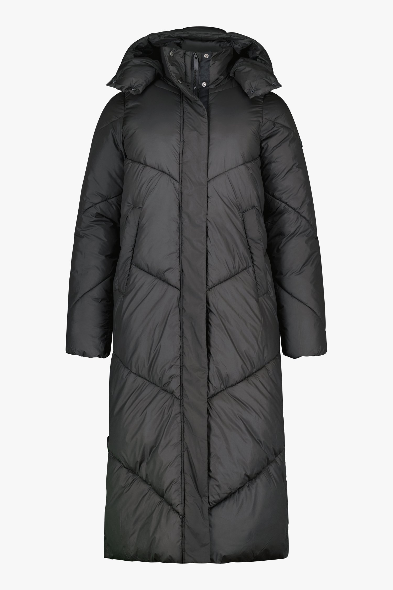 Imperméable matelassé noir avec capuche de Regatta pour Femmes