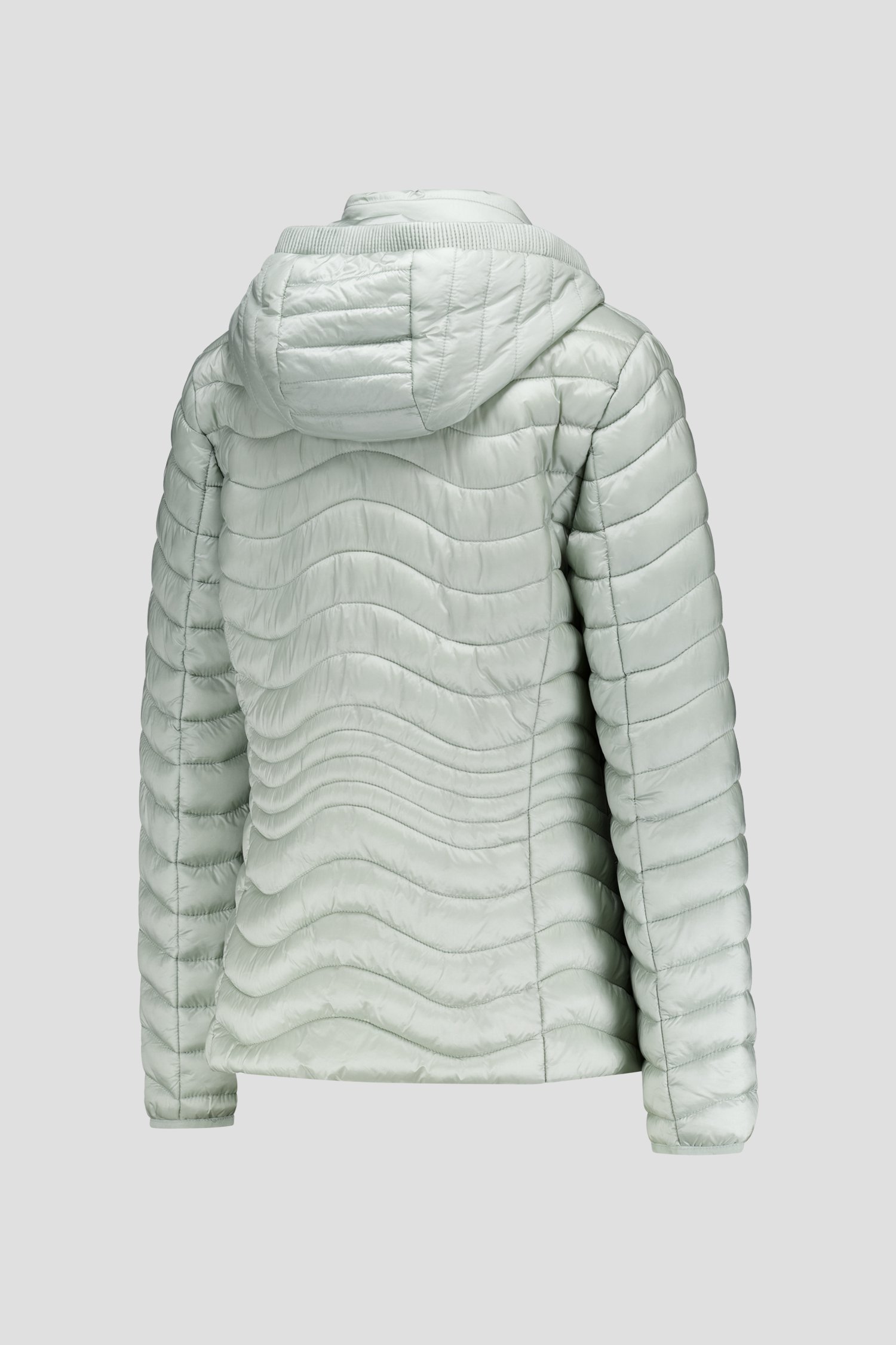 Imperméable matelassé vert clair de Barbara Lebek pour Femmes