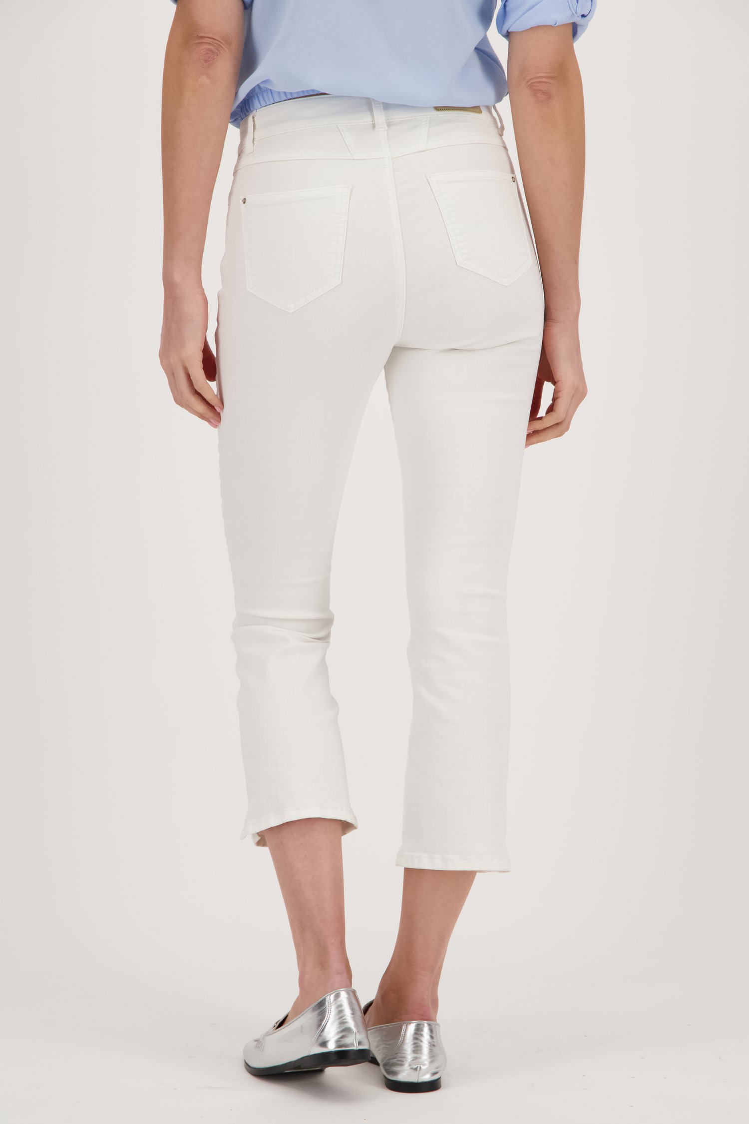 Jean blanc - Slim fit - Longueur 7/8 de More & More pour Femmes