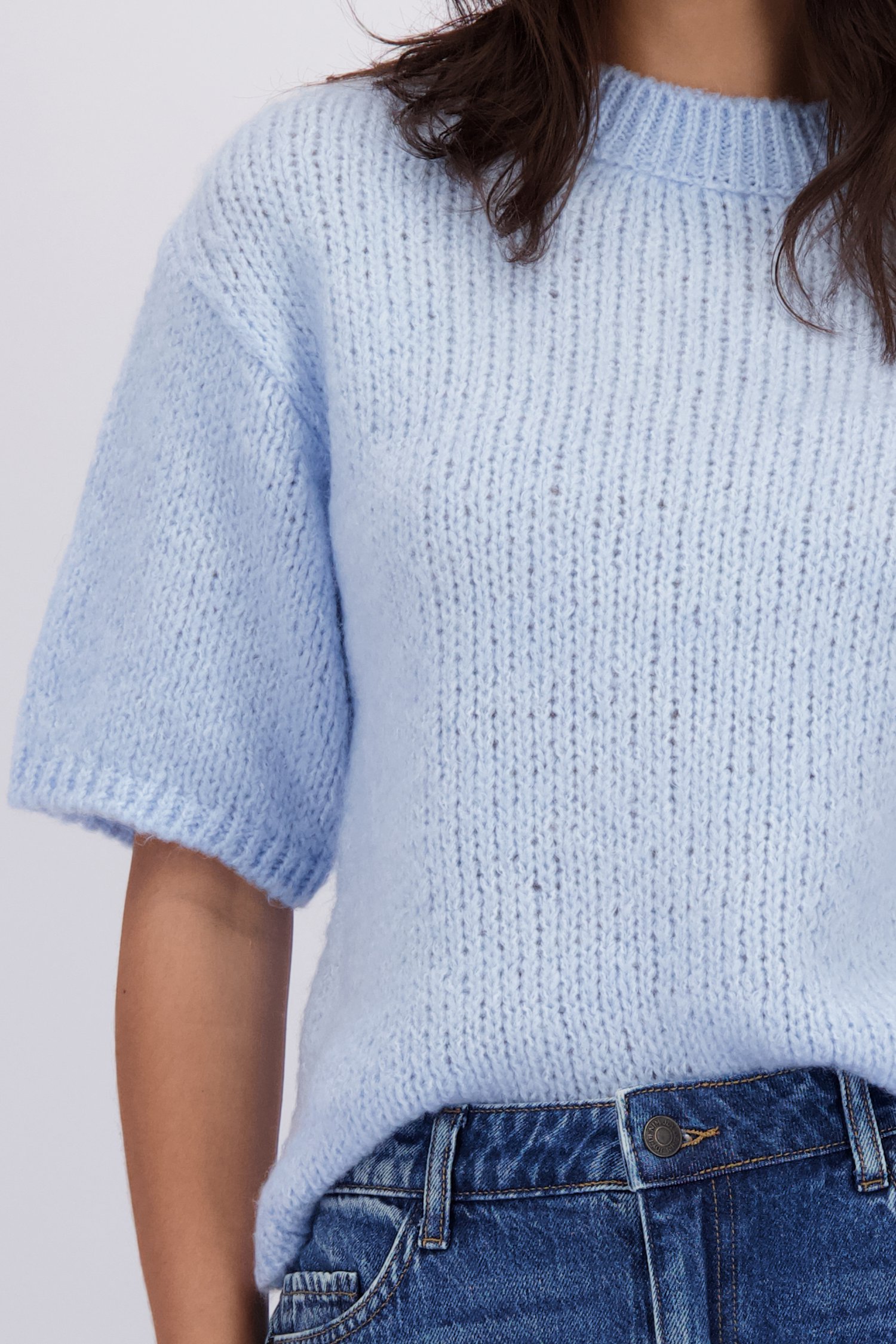 Détail de Jean bleu - barrel fit de JDY pour Femmes