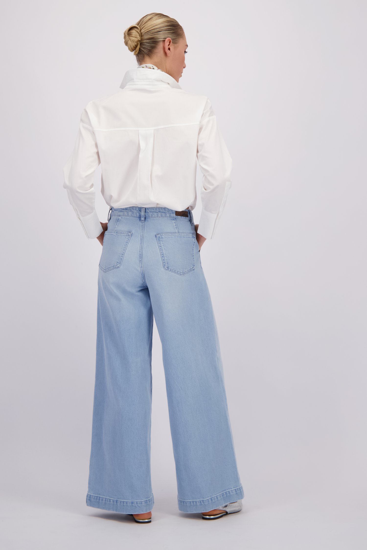 Photo supplémentaire 2 de Jean bleu clair - Wide leg fit de Liberty Island Denim pour Femmes